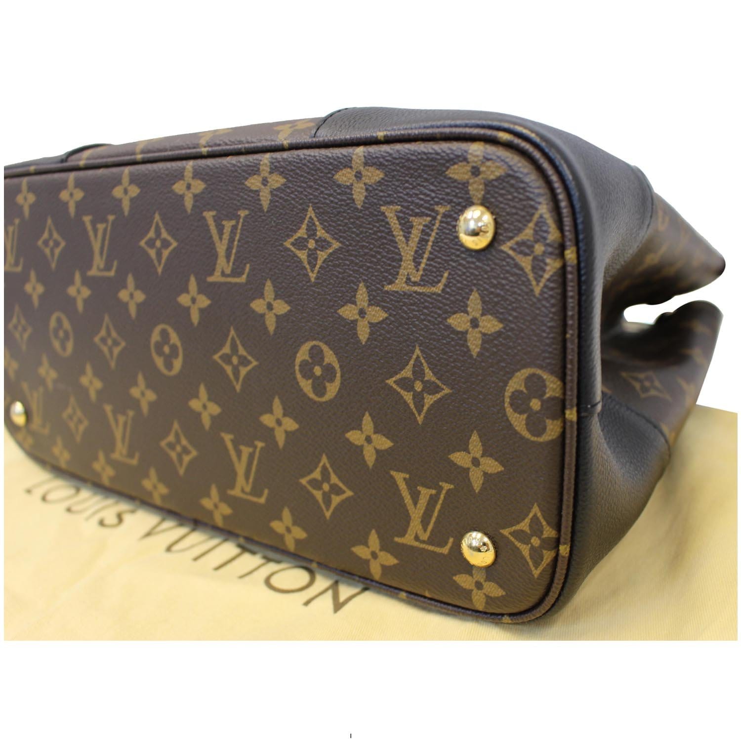 LOUIS VUITTON Flandrin Monogram Canvas Shoulder Handbag-US