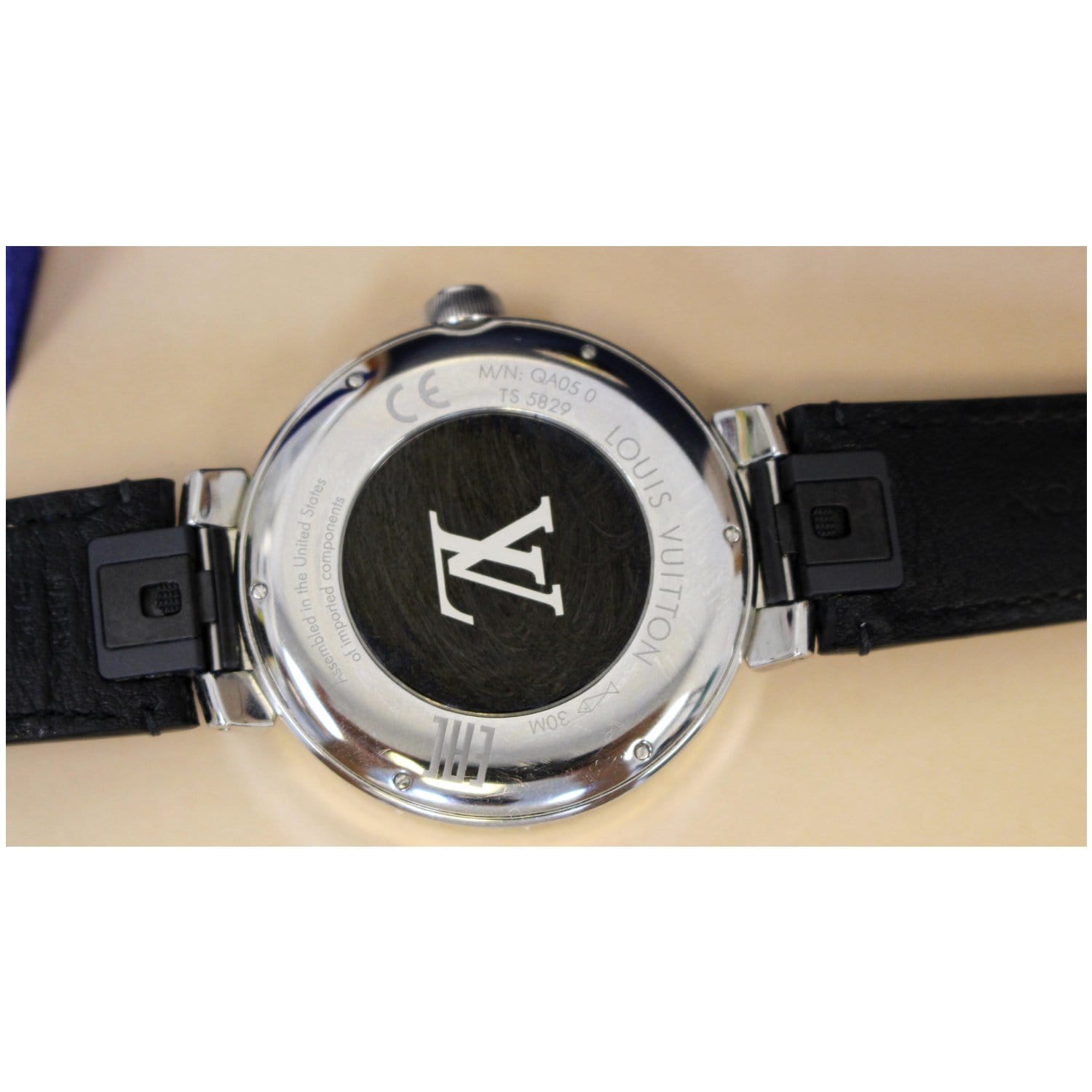 Tambour Monogram Eclipse Canvas Strap - Watches - Traditional Watches