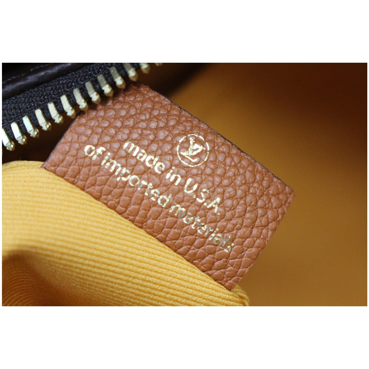 2017 Louis Vuitton Manhattan NM MM Utility Caramel Bag with NON-Brand Strap
