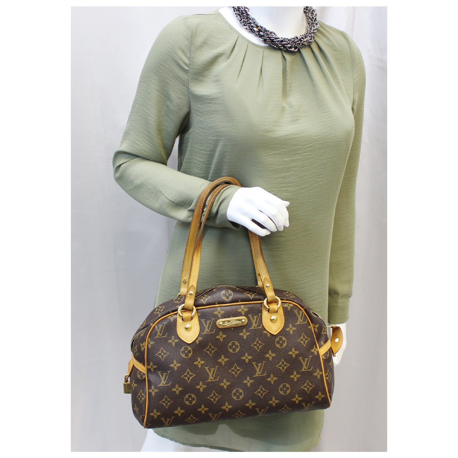 Louis Vuitton, Bags, Authentic Luis Vuitton Montorgueil Pm Shoulder Bag  Purse Monogram