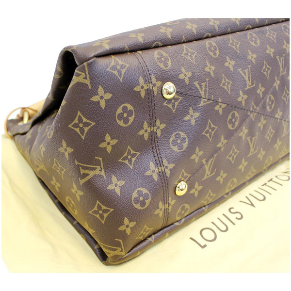 LOUIS VUITTON Artsy MM Monogram Canvas Shoulder Bag Brown-US