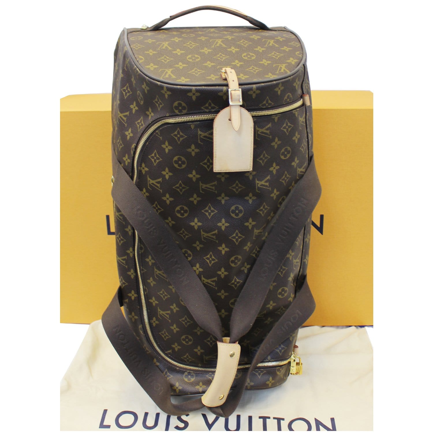 Louis Vuitton Vintage Expandable XL Rolling Luggage Duffle 