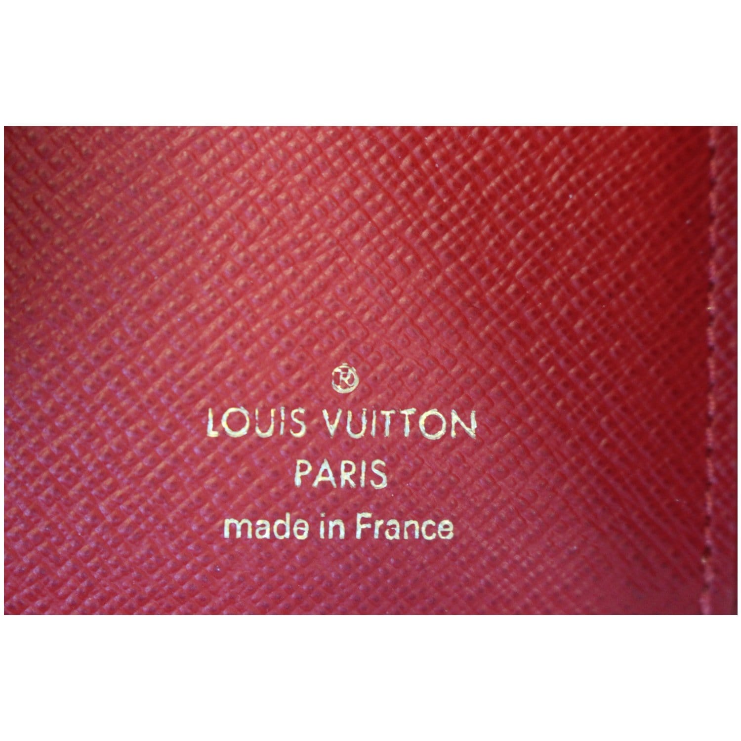 ❤️NEW LOUIS VUITTON Victorine Wallet Damier Ebene Red Coin Card