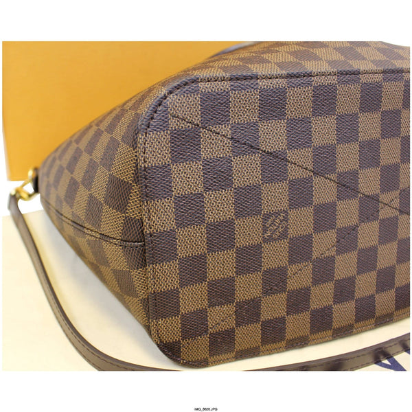 LOUIS VUITTON Siena GM Damier Ebene Shoulder Handbag