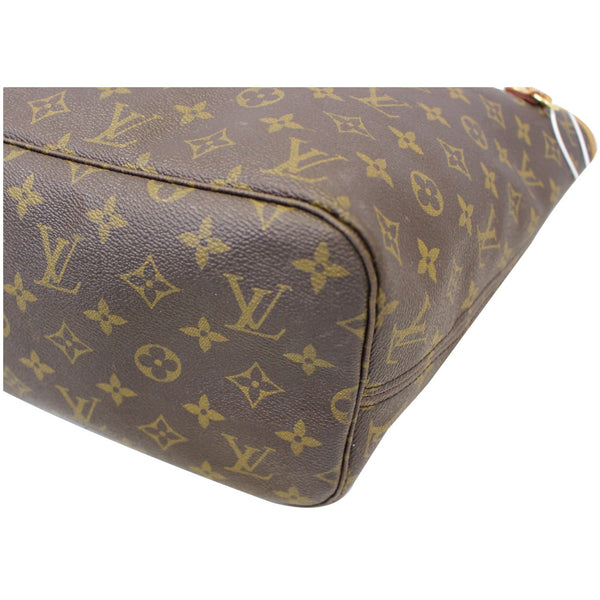 LOUIS VUITTON Neverfull MM Monogram Canvas Tote Shoulder Bag Brown-US