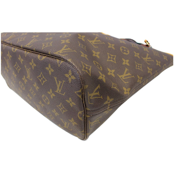 LOUIS VUITTON Monogram Canvas Neverfull MM Brown Tote Bag-US