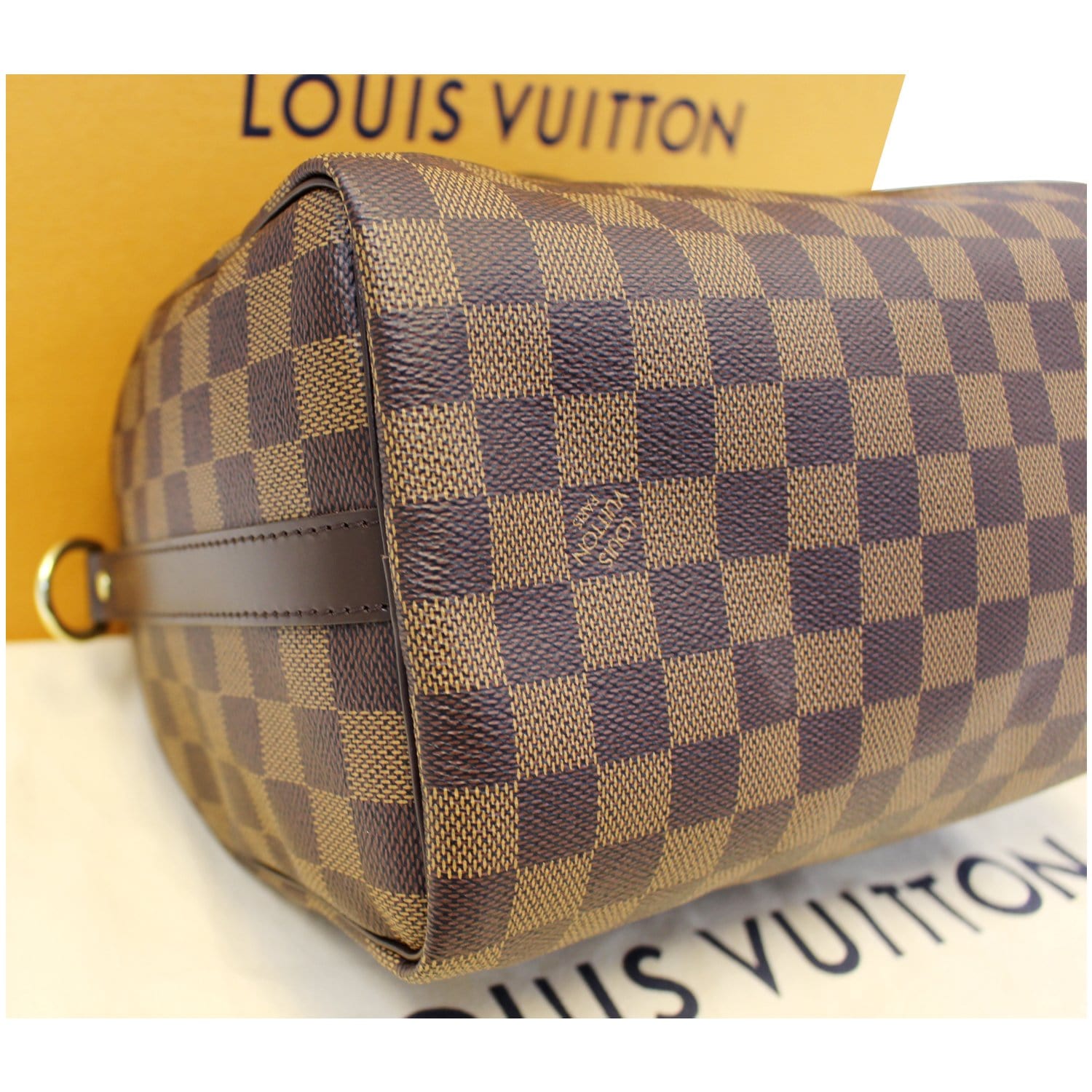 Louis Vuitton Speedy Bandoulière 25 Damier Ebene Bag –