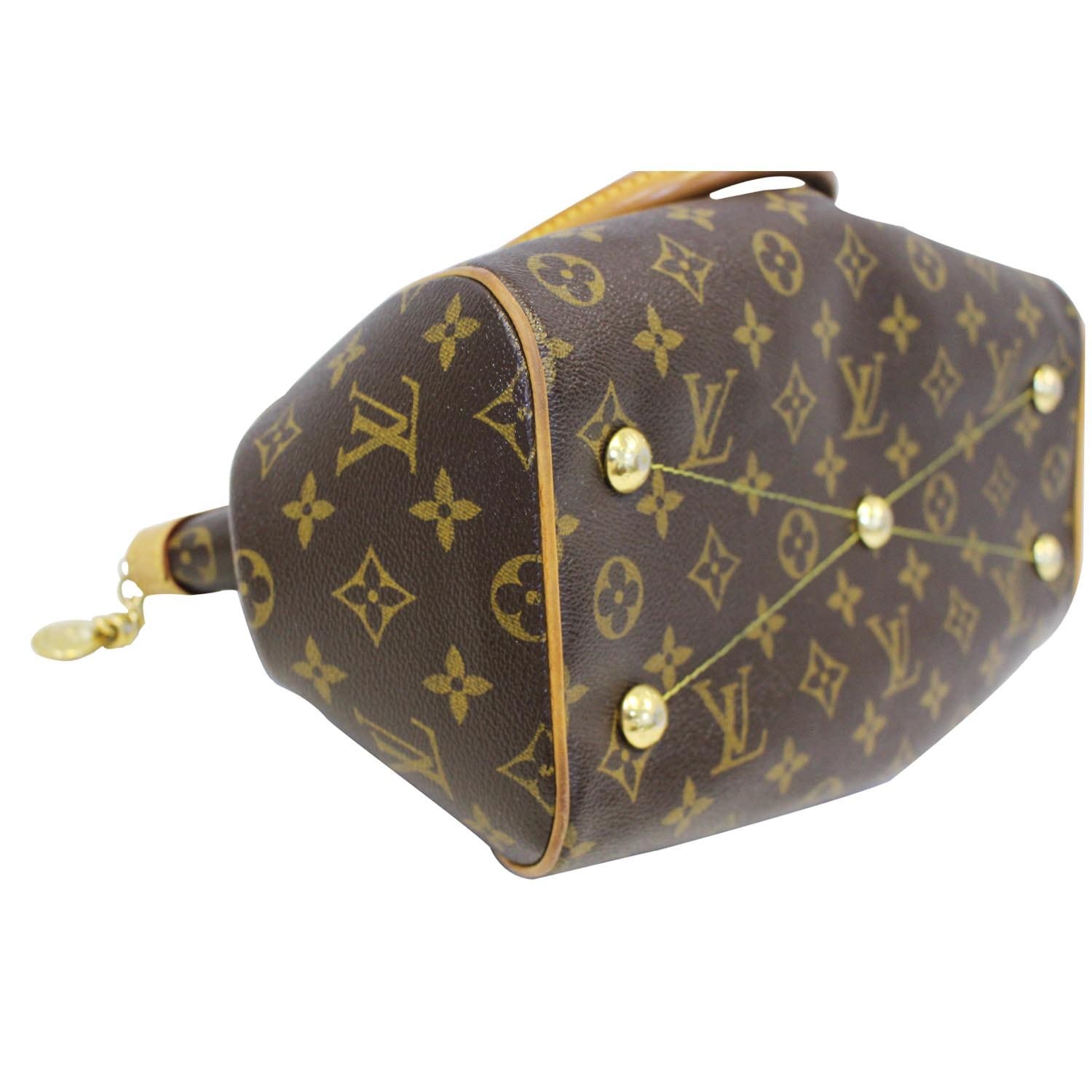 Customized Louis Vuitton Plat Moody Minnie Tote bag in brown monogram  canvas at 1stDibs