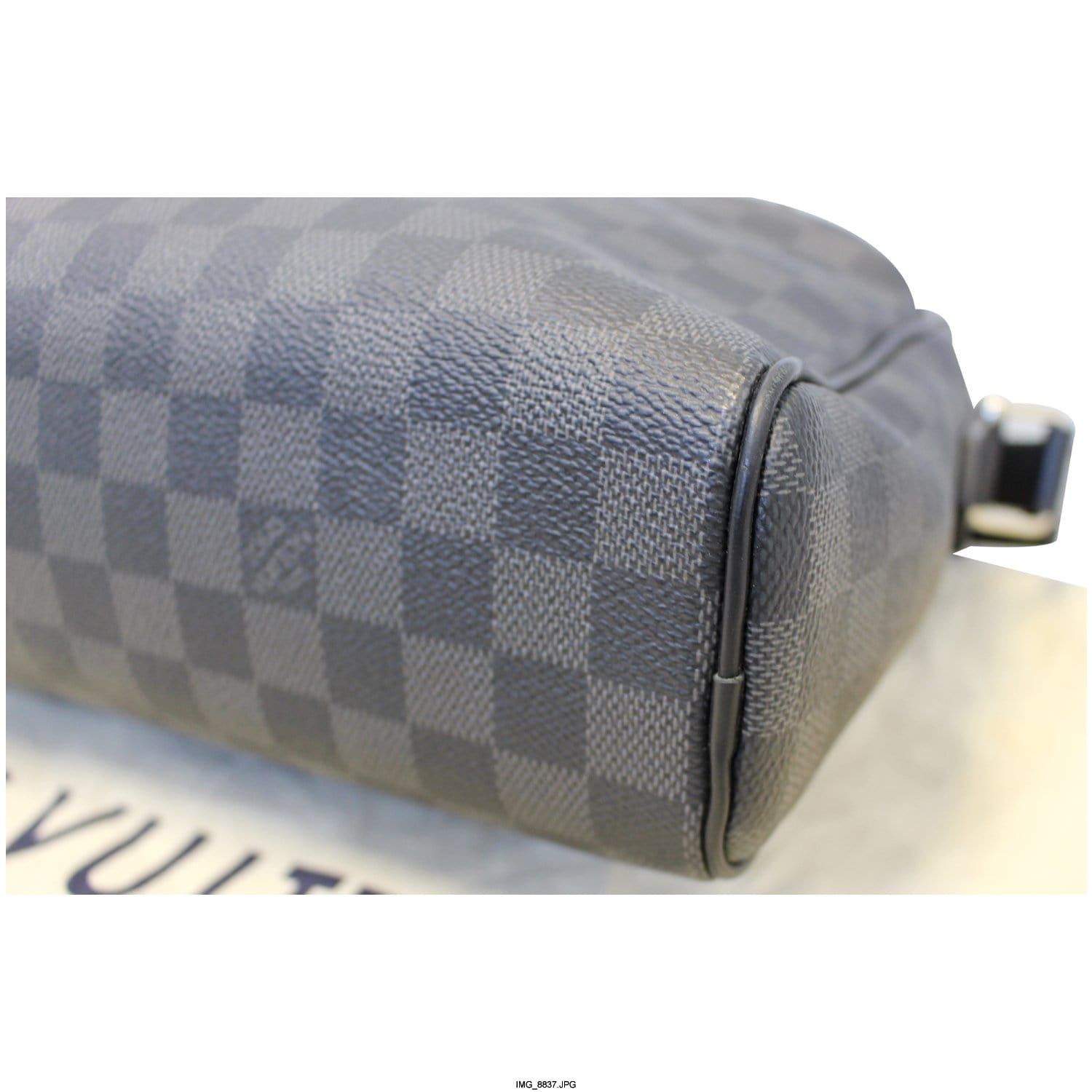 Louis Vuitton Reporter Dayton PM Damier Graphite Shoulder Bag, 1inatrillion