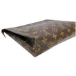 Pochette cosmétique patent leather travel bag Louis Vuitton Brown