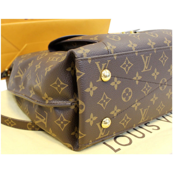 LOUIS VUITTON Metis Hobo Monogram Canvas Shoulder Bag Brown