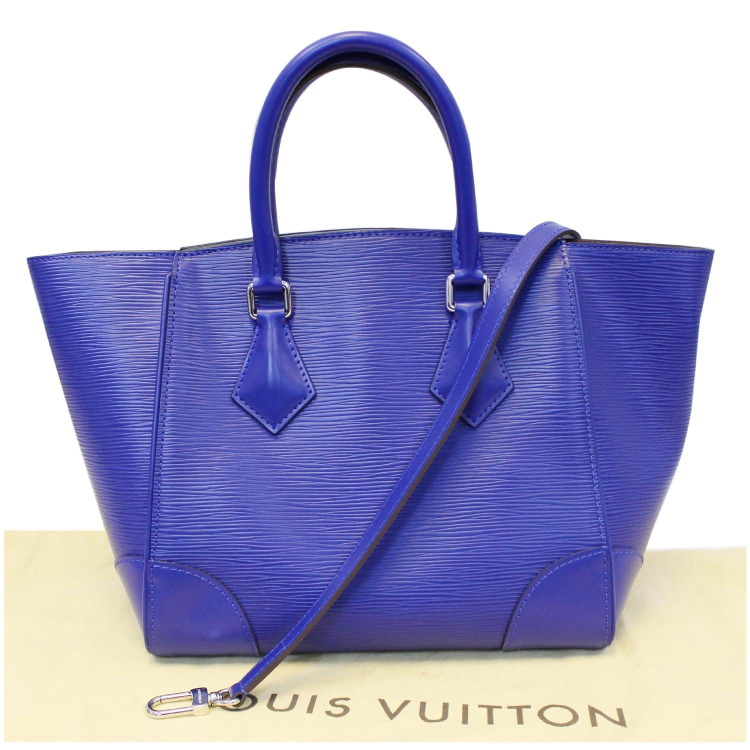 Pre-Owned Louis Vuitton LOUIS VUITTON Epi New Wave Camera Bag Shoulder LV  Light Blue M55329 (Like New) 