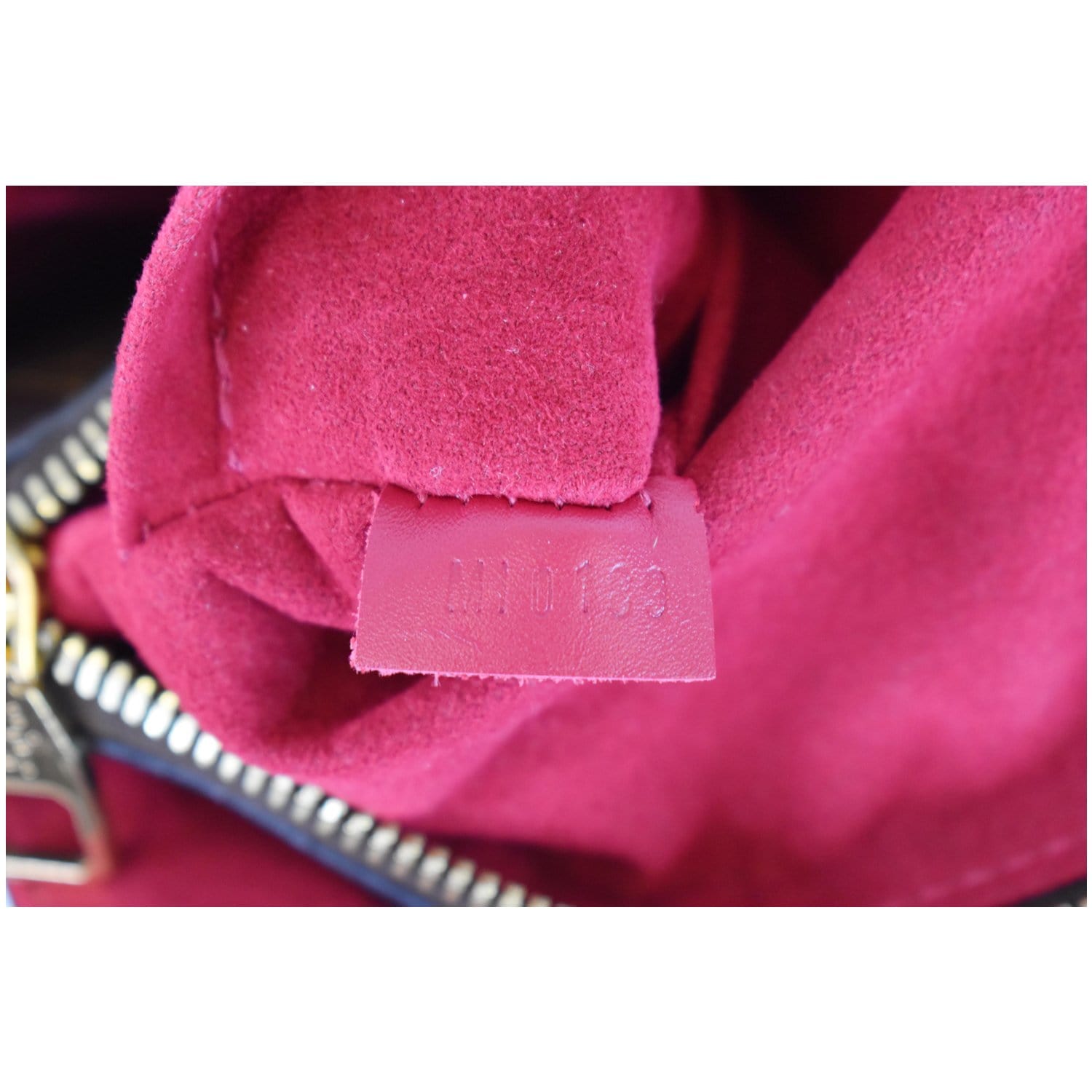 Florentine cloth mini bag Louis Vuitton Brown in Cloth - 34863382