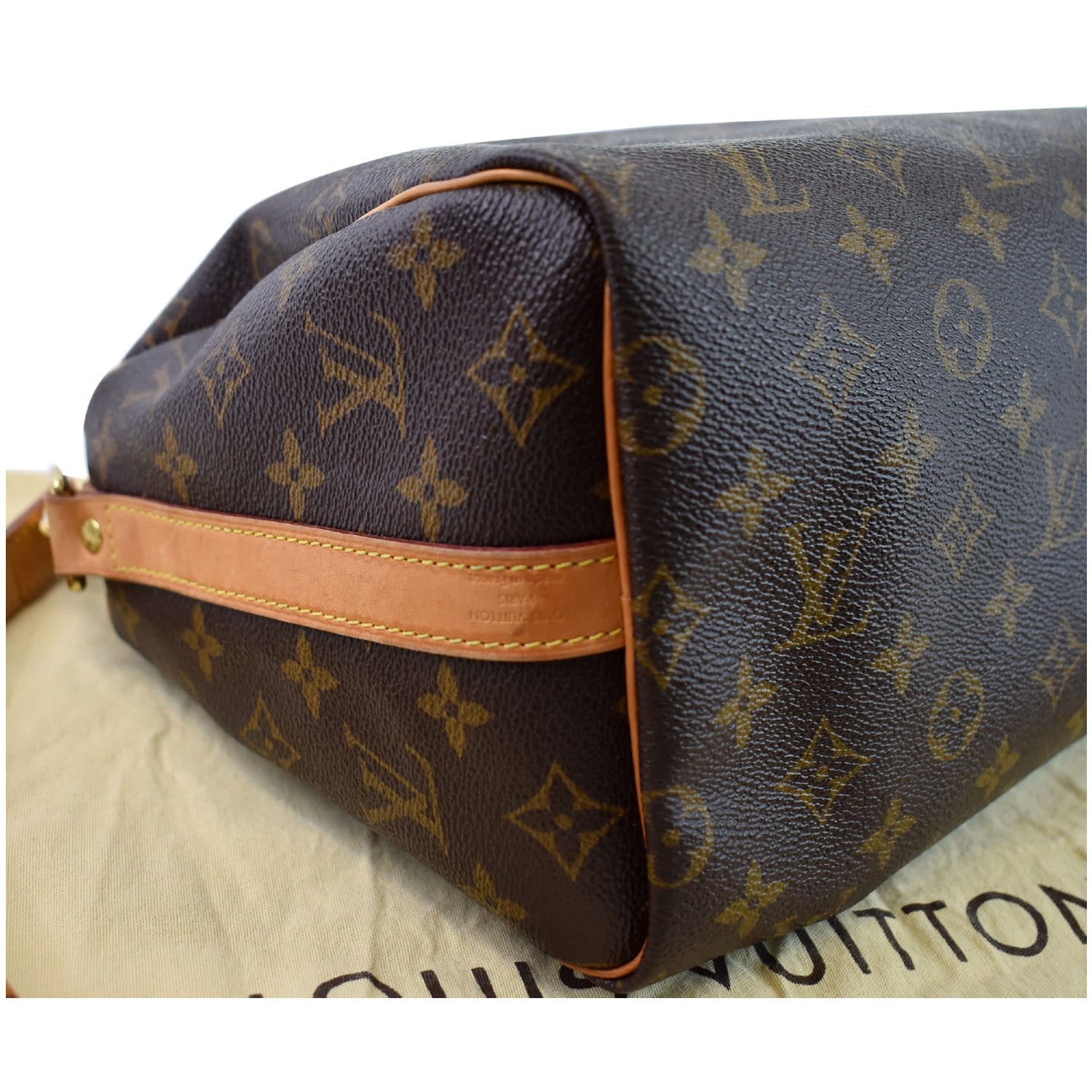 Louis Vuitton Speedy 25 Monogram Canvas Shoulder Bag