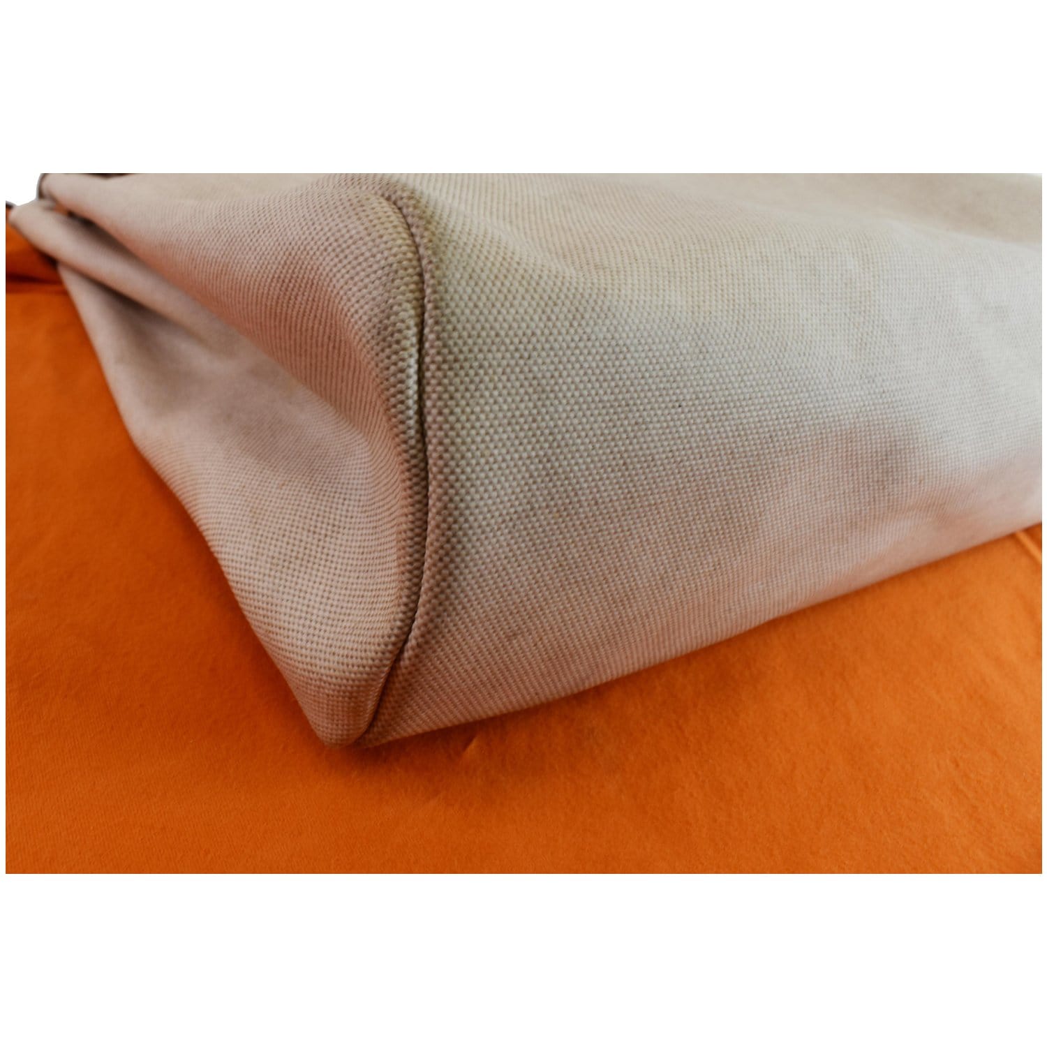 Cloth bag Hermès Beige in Cloth - 31388454