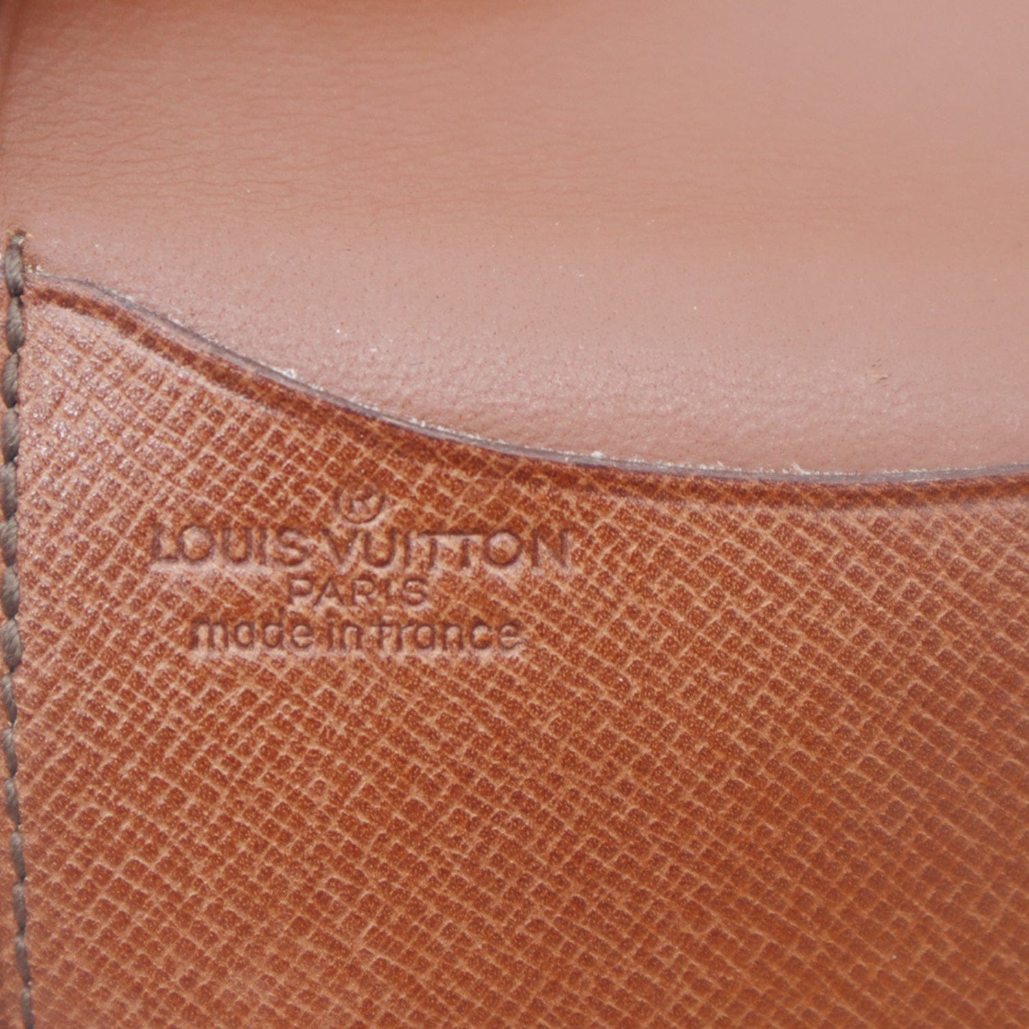 AUTH Louis Vuitton Monogram Porte Monnaie Gousset Coin Purse wallet