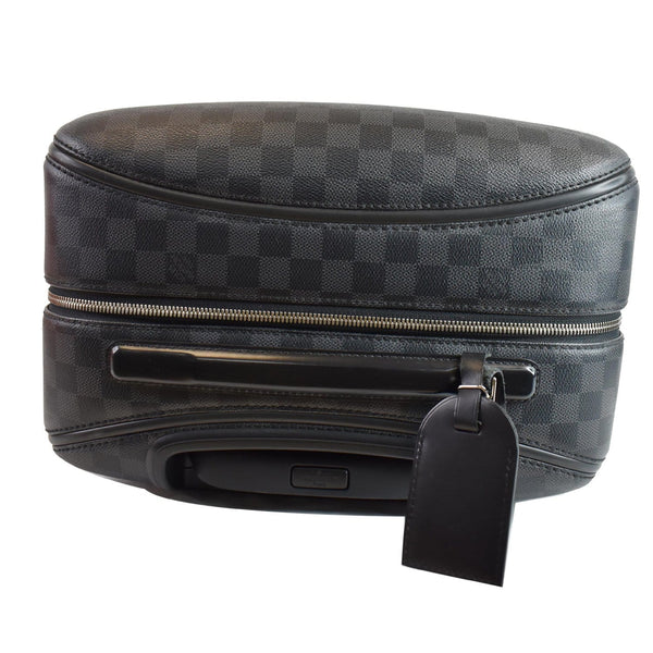 LOUIS VUITTON Zephyr 55 Damier Graphite Rolling Suitcase Luggage Black