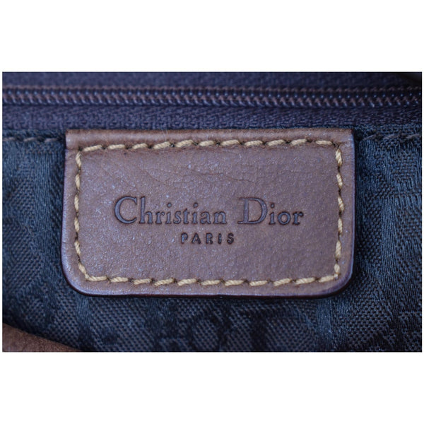 Christain Dior Impression Kilim Tapestry Canvas Saddle Bag PARIS