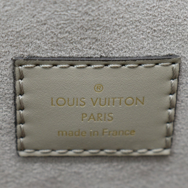 LOUIS VUITTON NeoNoe MM Bicolor Monogram Empreinte Shoulder Bag Cream