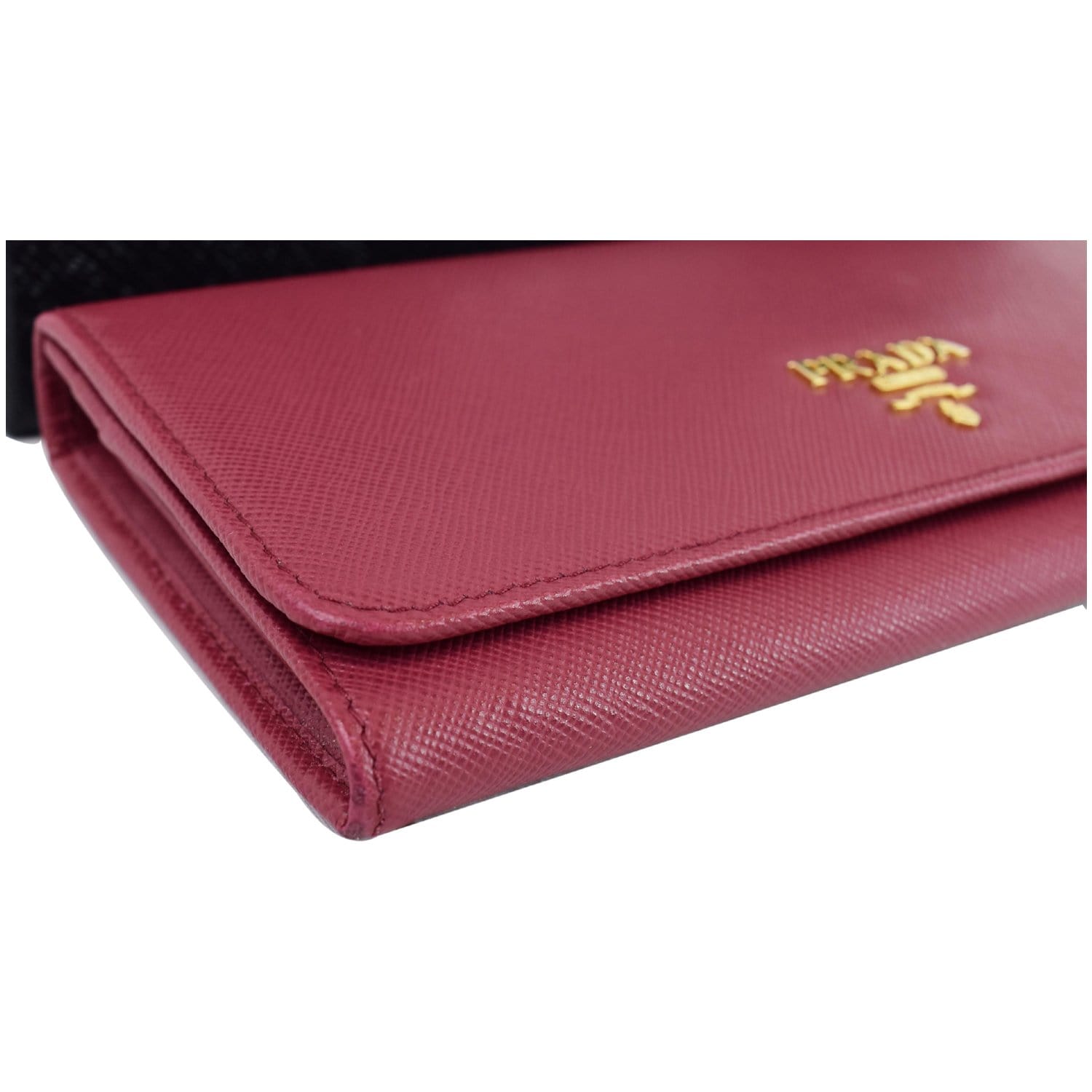 Prada Saffiano Leather Continental Wallet (SHF-23104) – LuxeDH