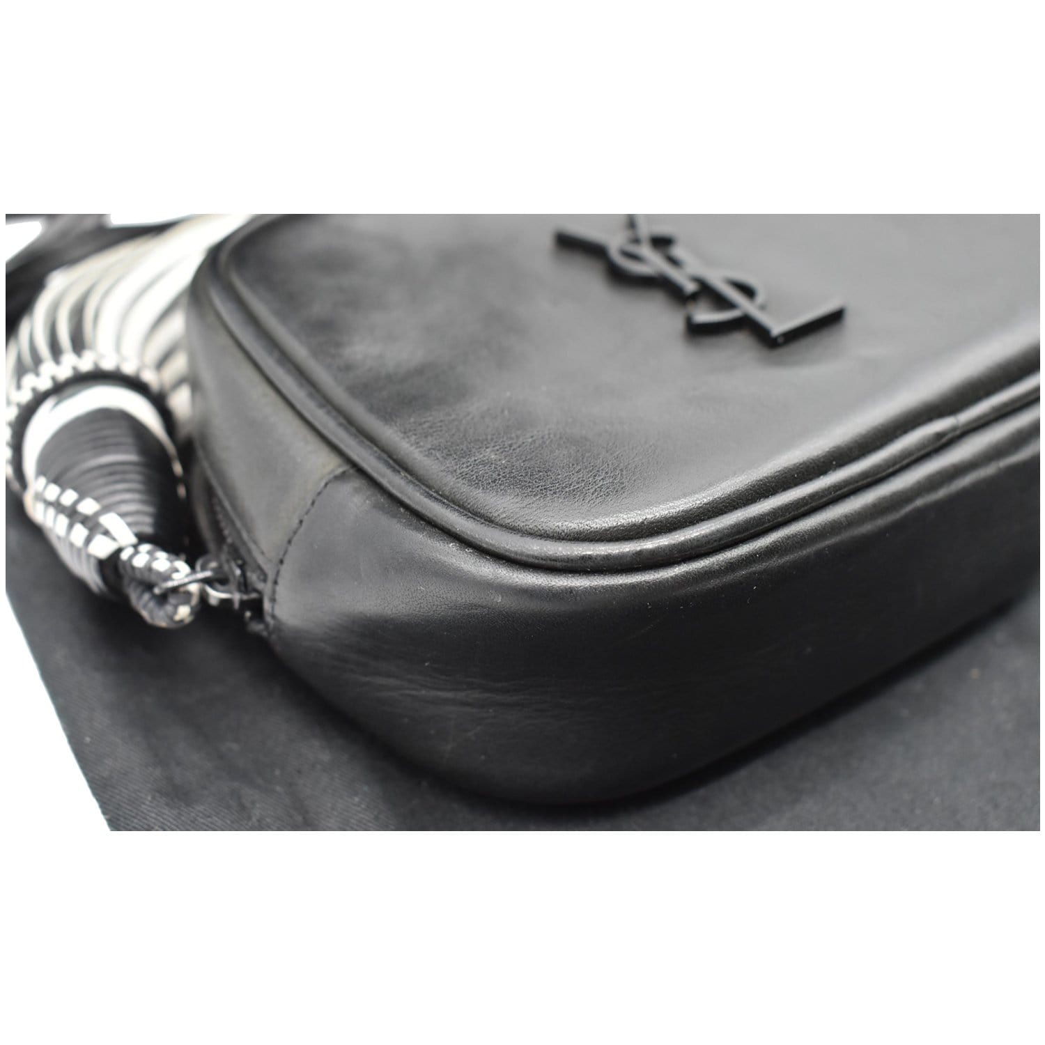 Yves Saint Laurent, Bags, Ysl Monogram Blogger Leather Crossbody Bag