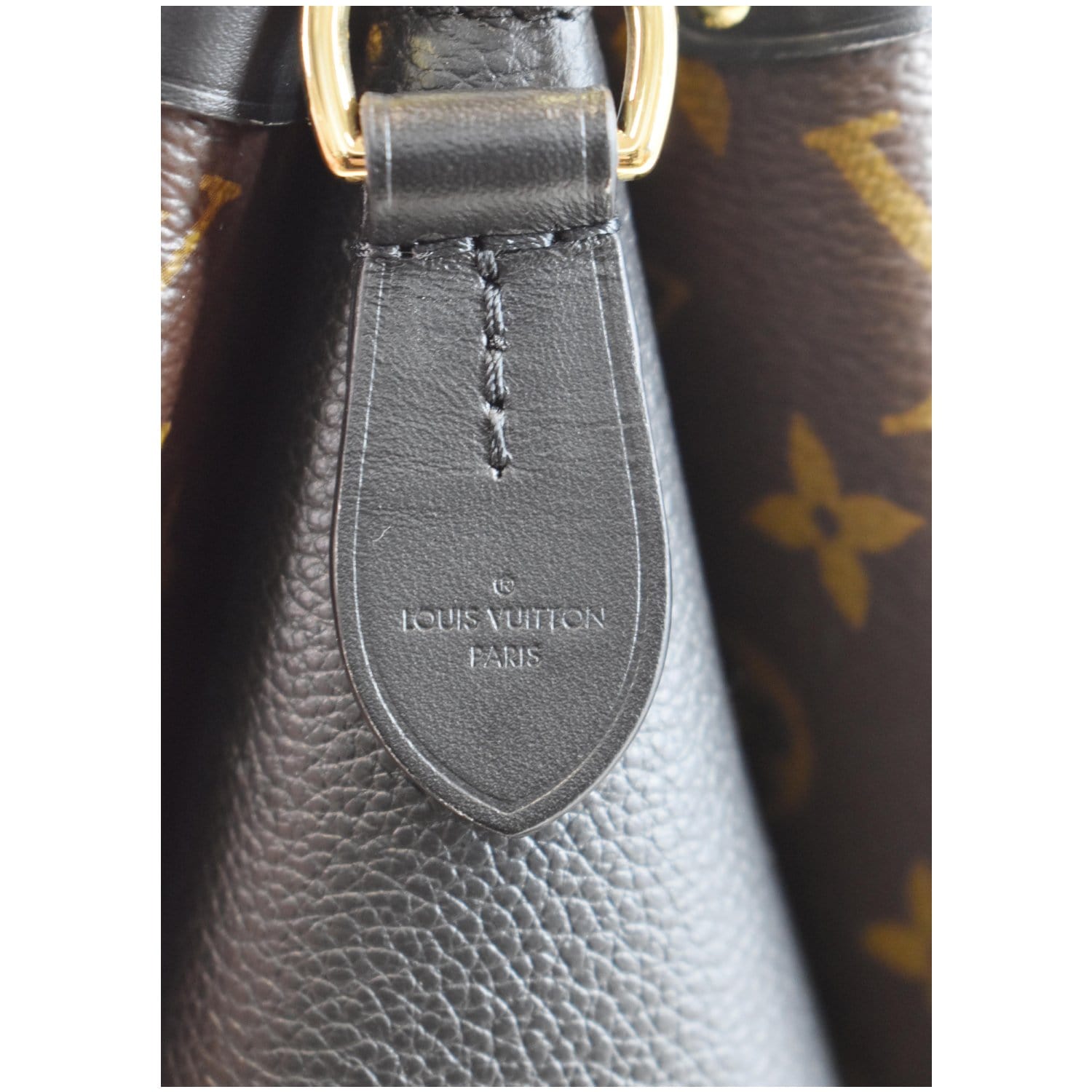 Louis Vuitton Soufflot MM, Monogram with Tan Leather, Preowned in Box WA001  - Julia Rose Boston