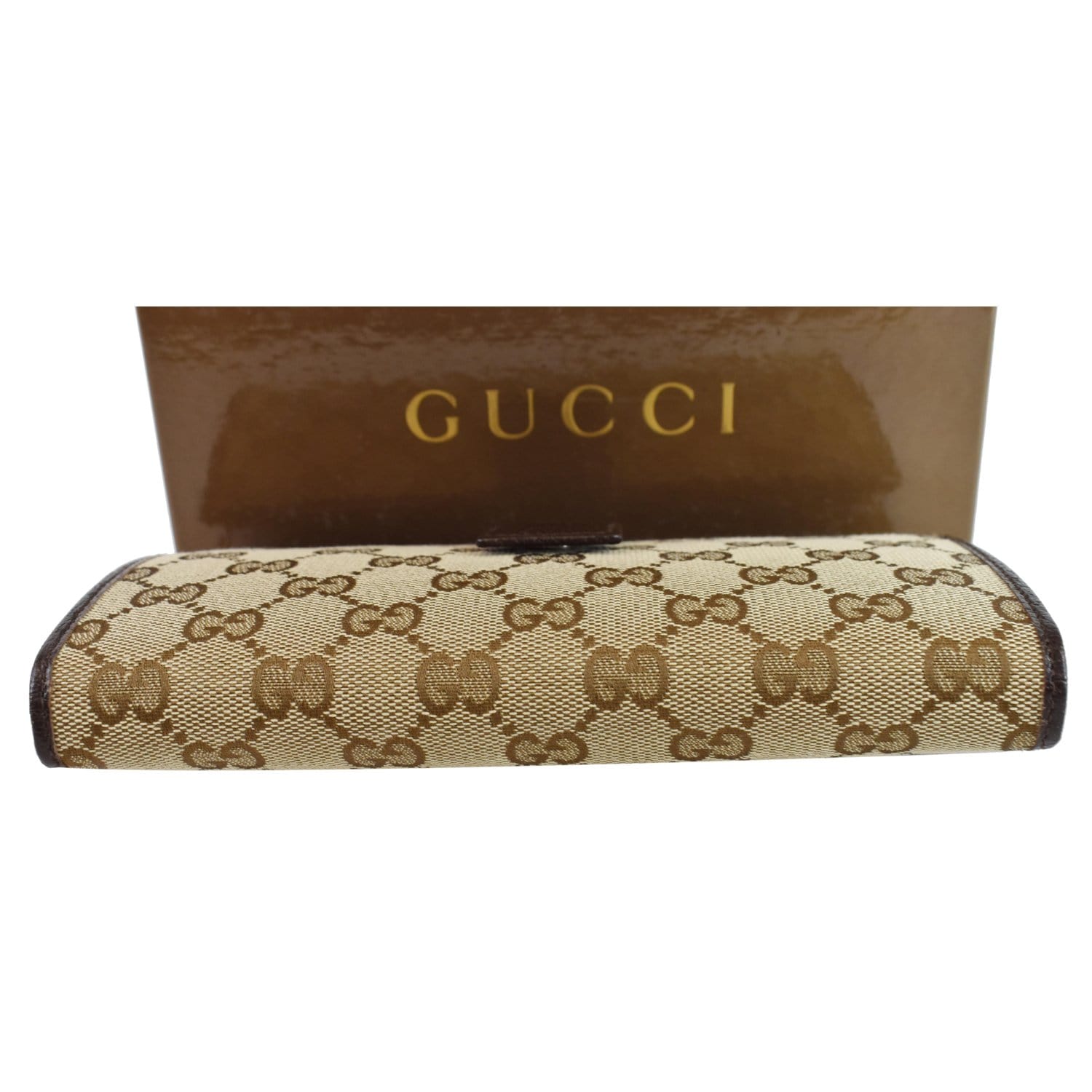 Gucci D Ring Continental Wallet GG Canvas Continental Wallet - Neutrals  Wallets, Accessories - GUC1303990