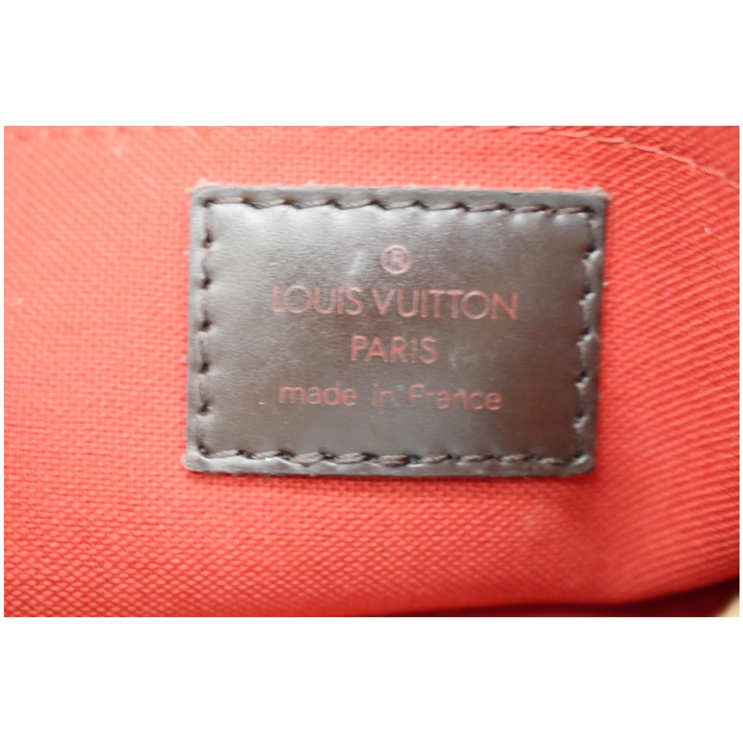 Louis Vuitton Thames Handbag Monogram Canvas GM Brown 1476422