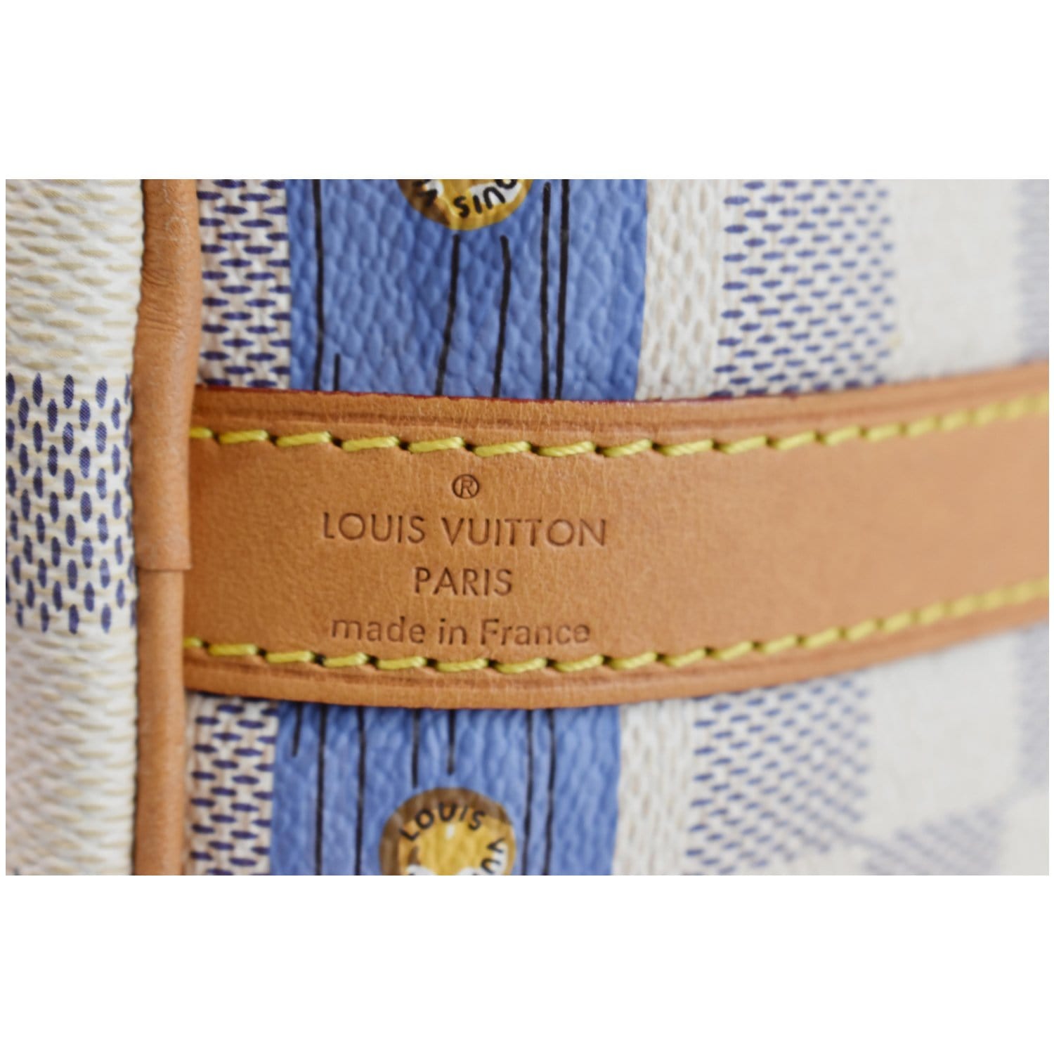 White Louis Vuitton Damier Azur Speedy Bandouliere 30 Boston Bag –  AmaflightschoolShops Revival