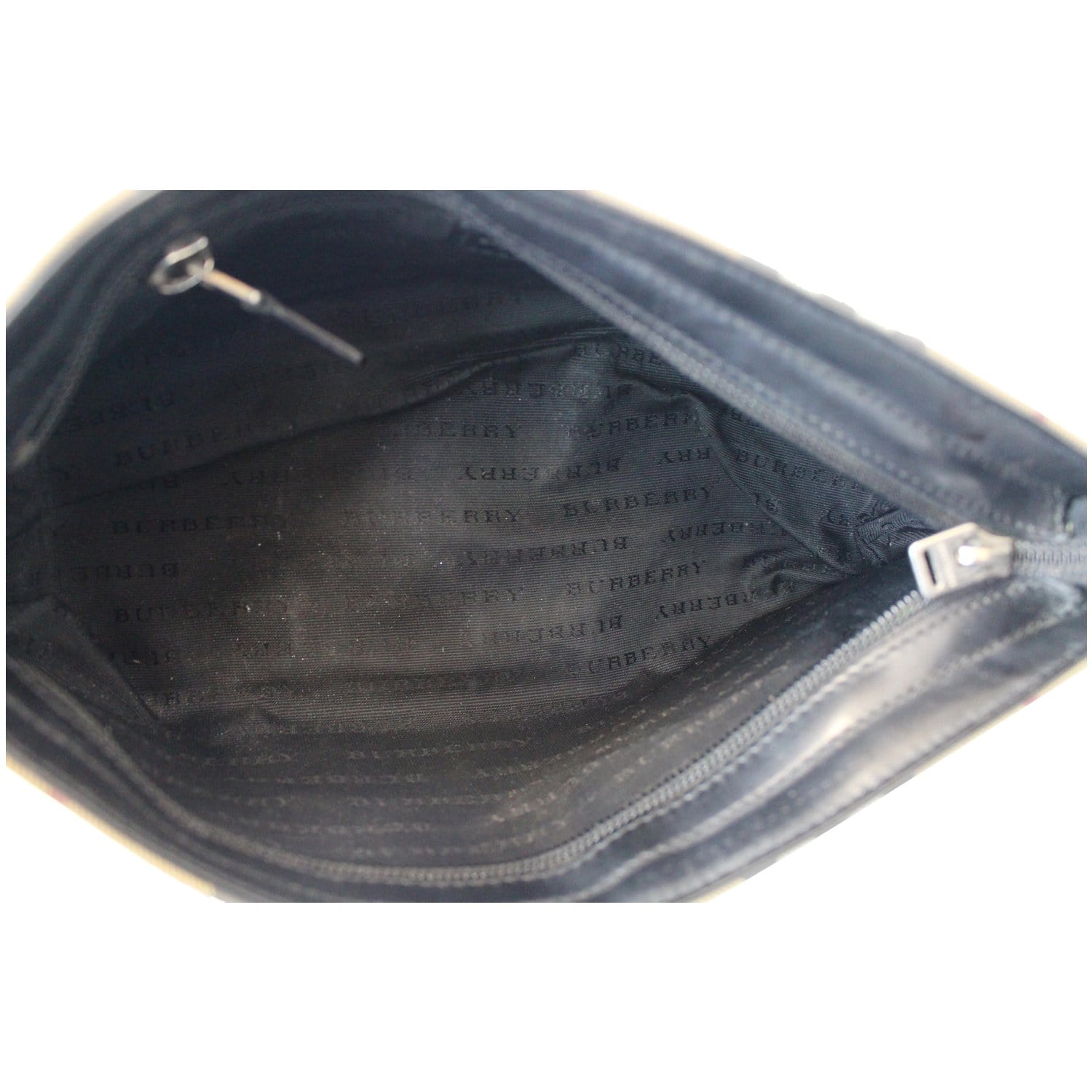 Burberry Nova Check Coated Canvas Mini Pochette Shoulder Bag