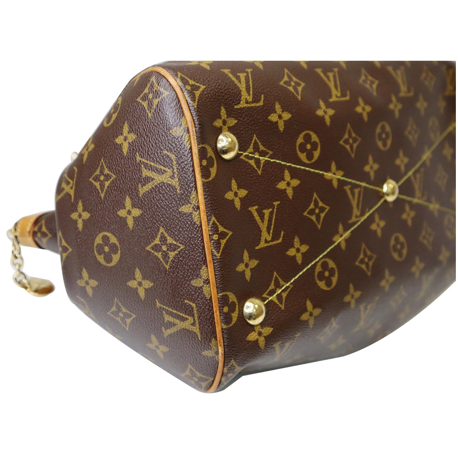 Louis Vuitton Tivoli Handbag Monogram Canvas GM Brown 473131 – Testing Zone