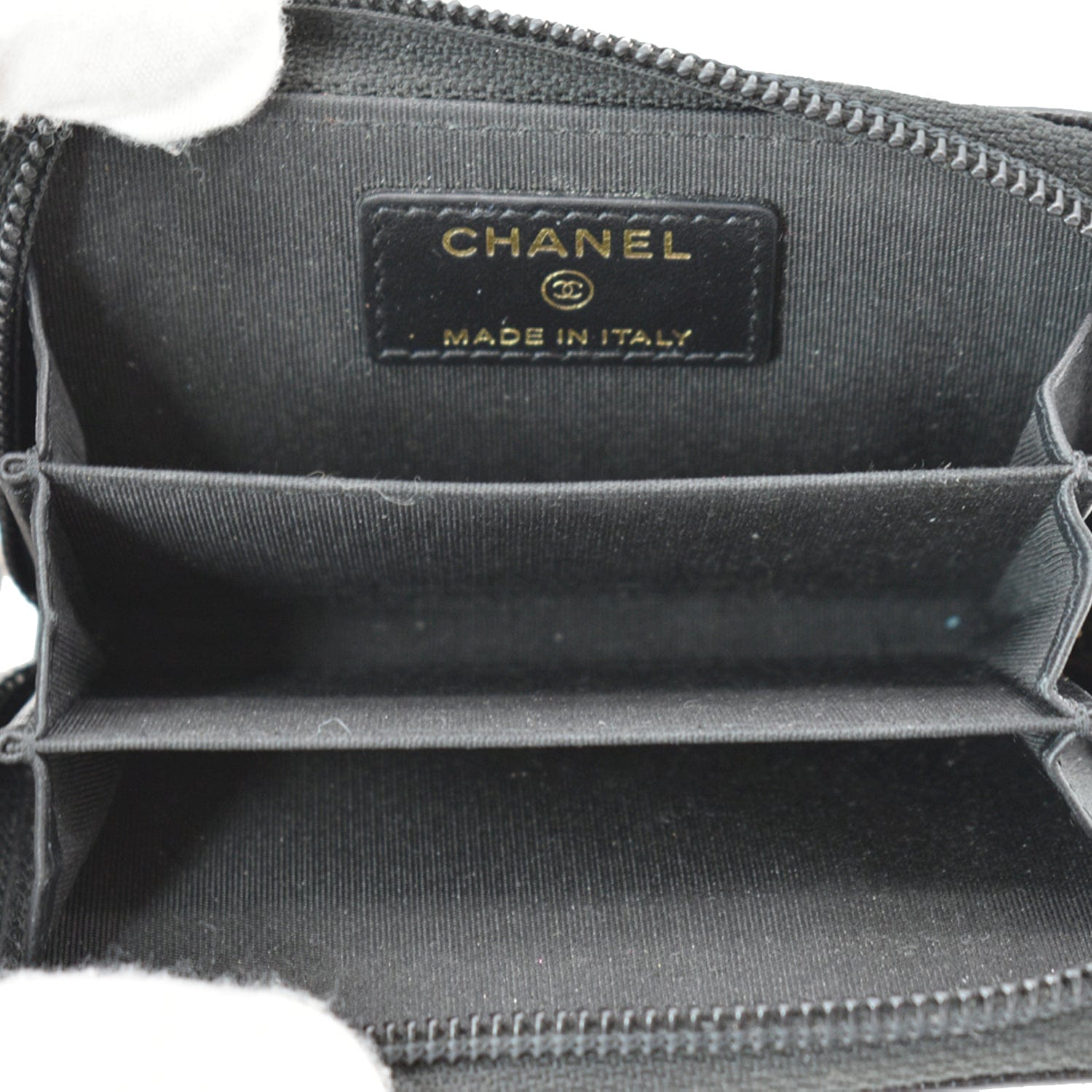 Chanel Caviar Leather Boy Zip Coin Purse (SHF-22675) – LuxeDH