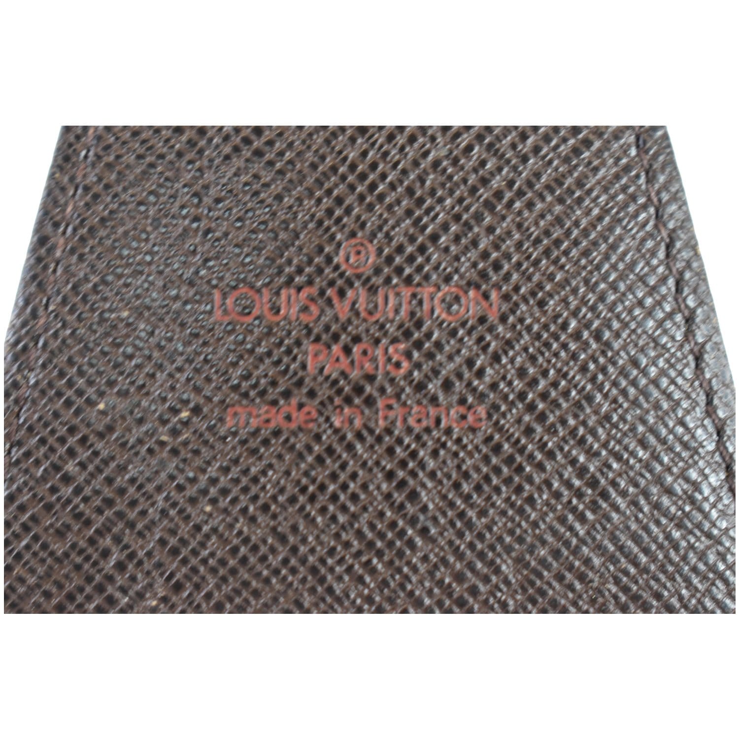 Louis Vuitton cigarette case damier ebene CT0150