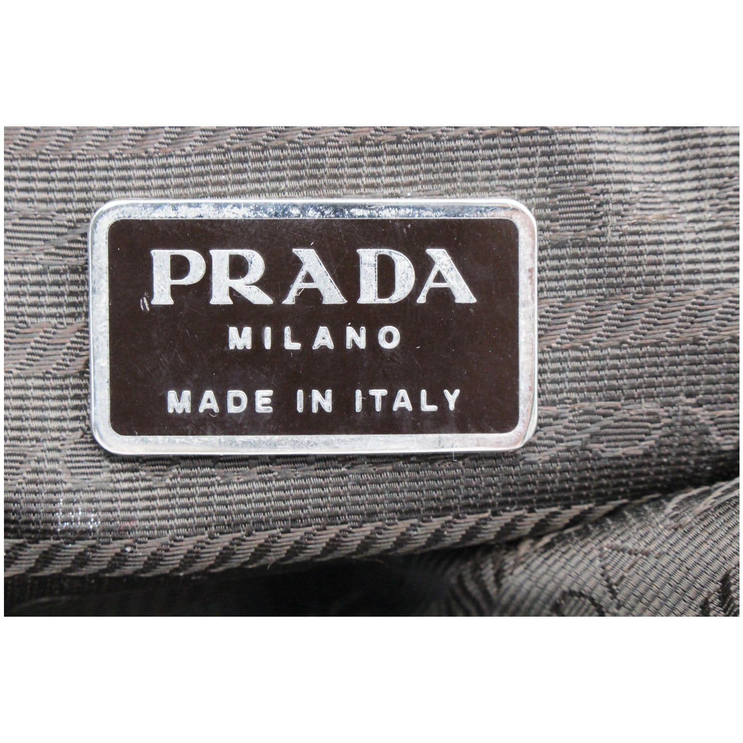Authentic Prada nylon crossbody faded bag os made in italy