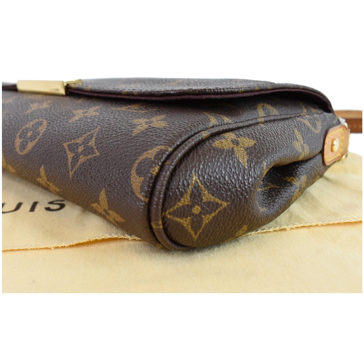 Louis Vuitton Favorite Brown Cloth Handbag