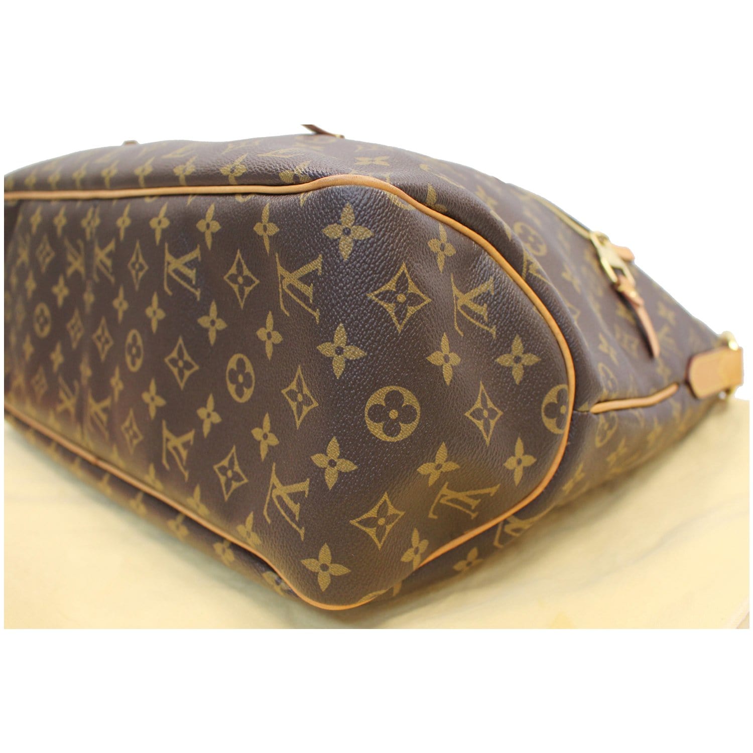 Louis Vuitton - Authenticated Delightful Handbag - Cloth Brown for Women, Very Good Condition