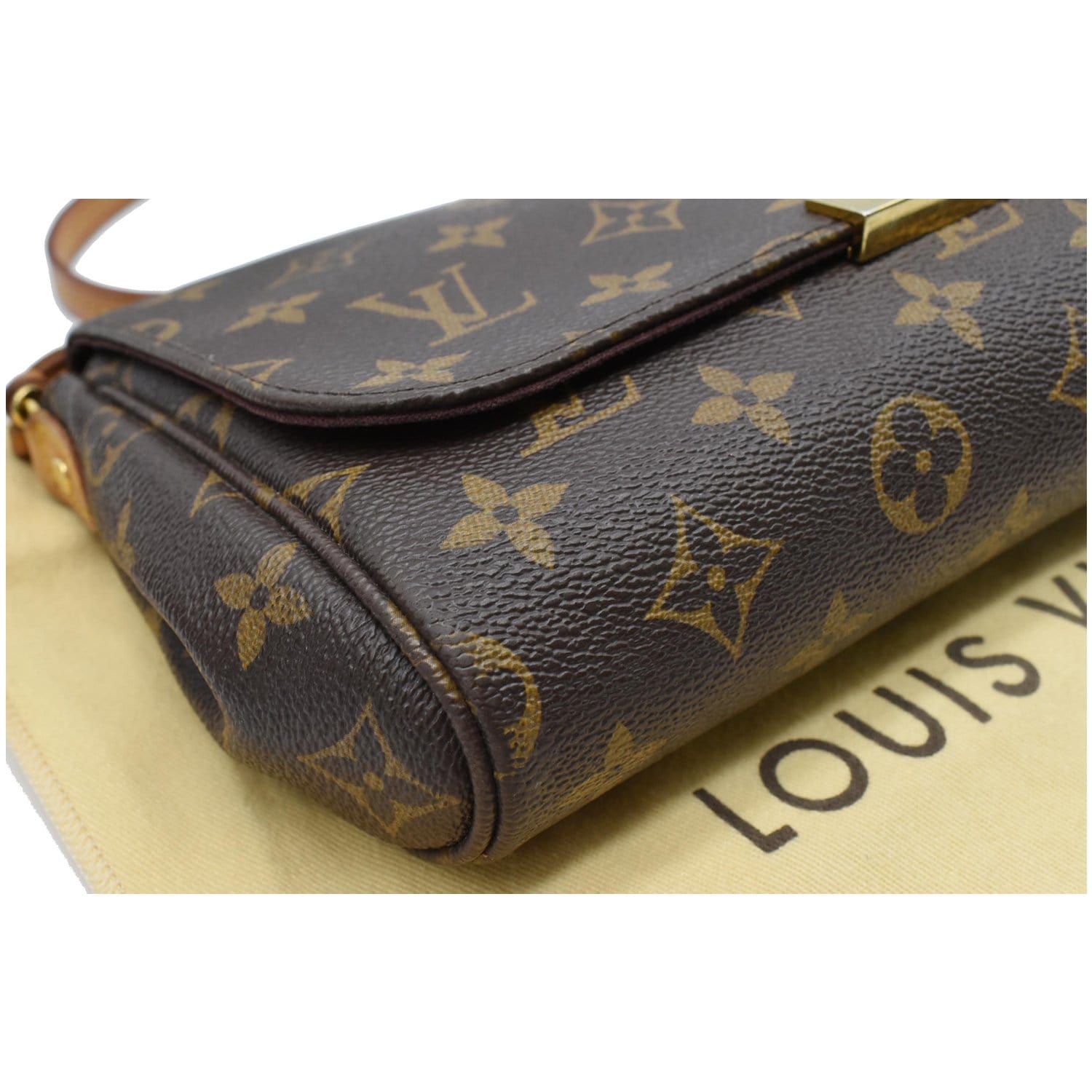 Favorite leather crossbody bag Louis Vuitton Brown in Leather - 27373051