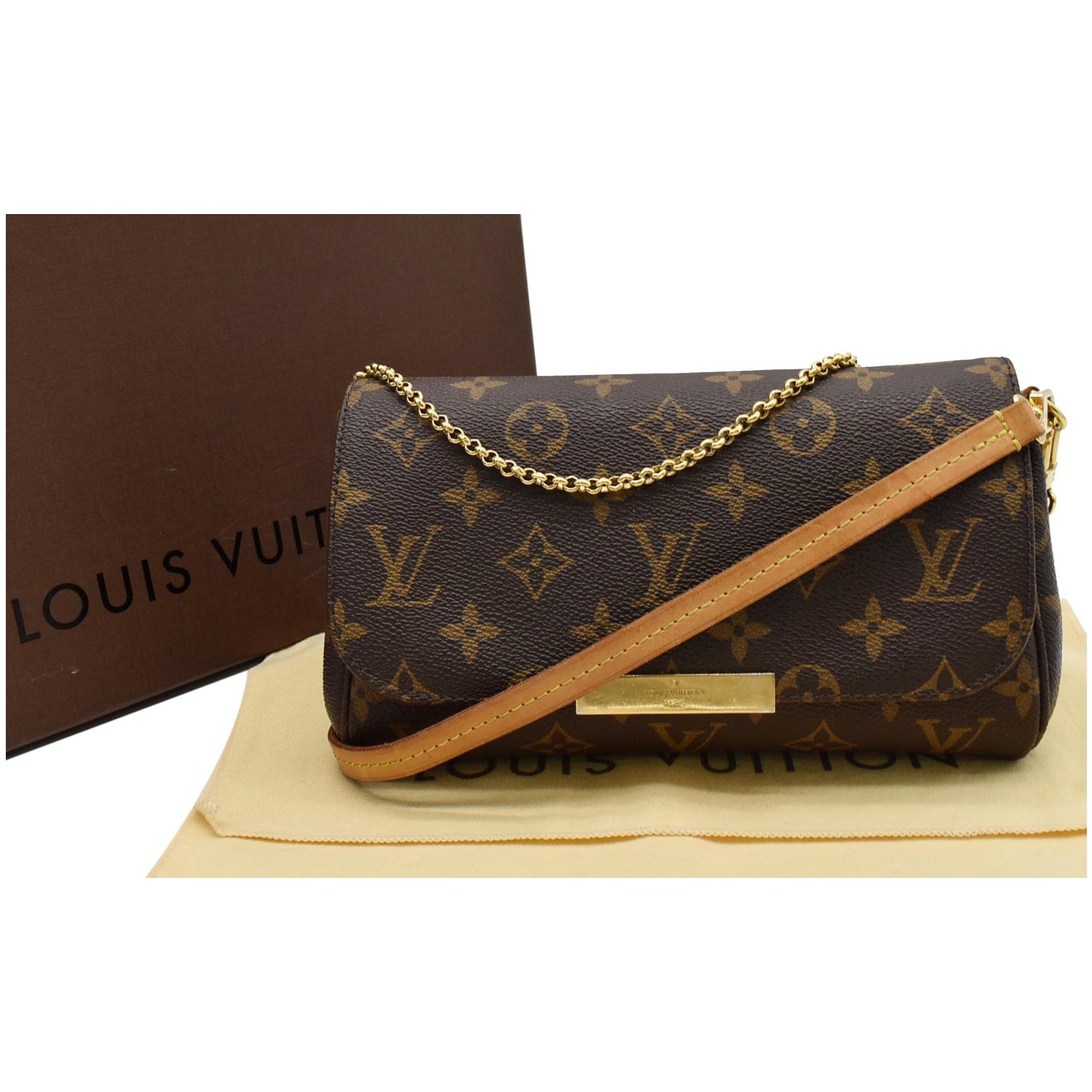 Louis Vuitton Favorite Monogram Canvas Cross Body Bag