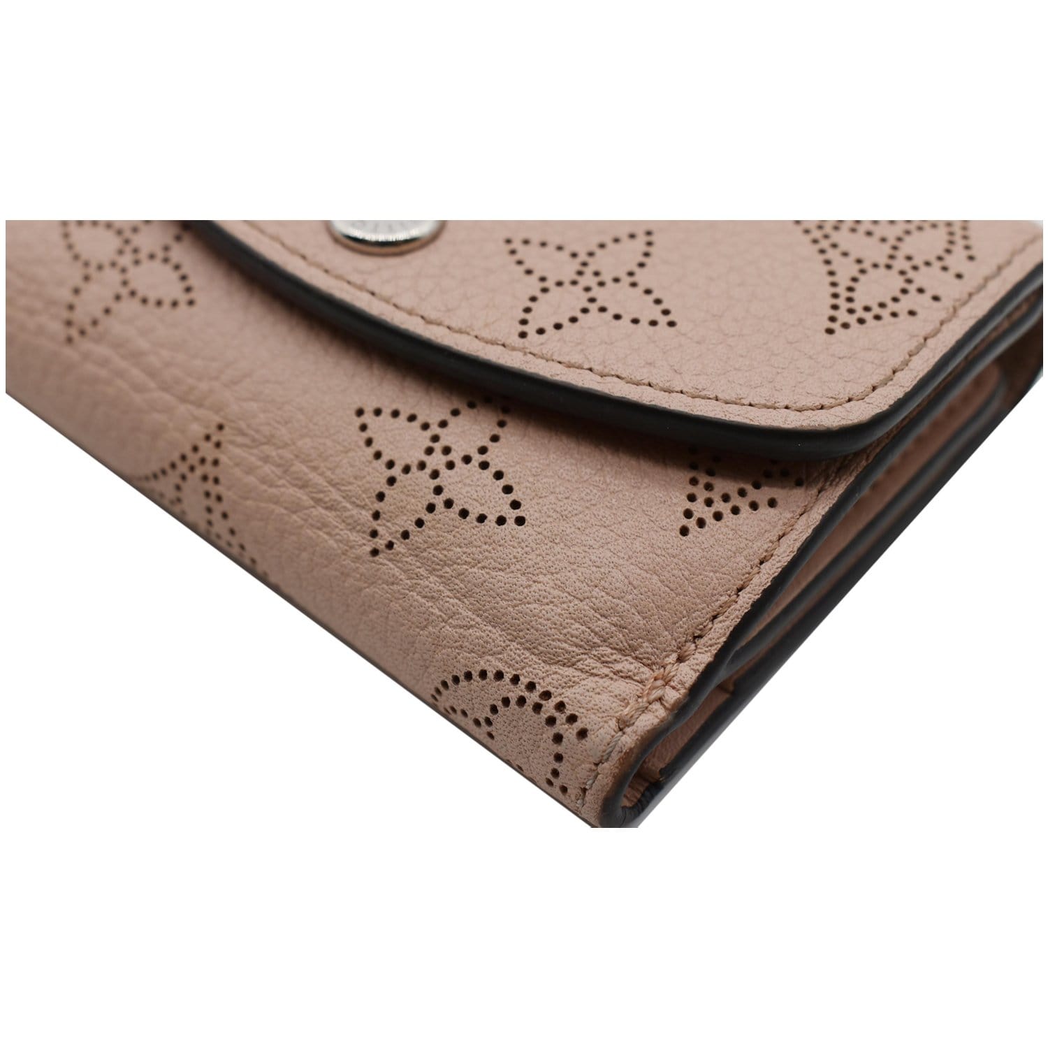 Louis Vuitton Galet Monogram Mahina Leather Iris Wallet - Yoogi's