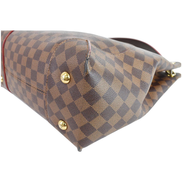 LOUIS VUITTON Caissa Damier Ebene Hobo Bag Brown