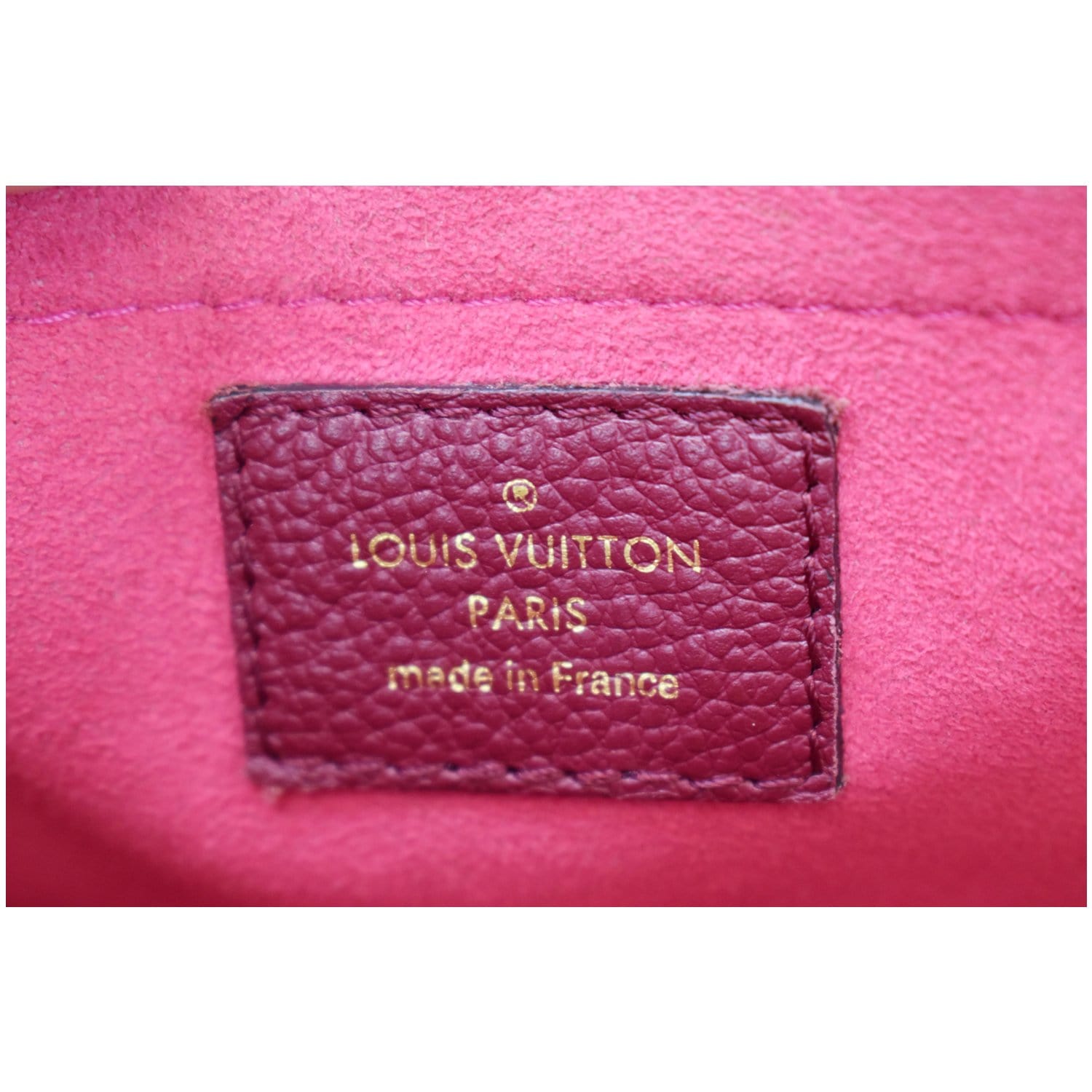 Louis Vuitton Monogram Empreinte Saint Sulpice Bag Navy Red - THE PURSE  AFFAIR