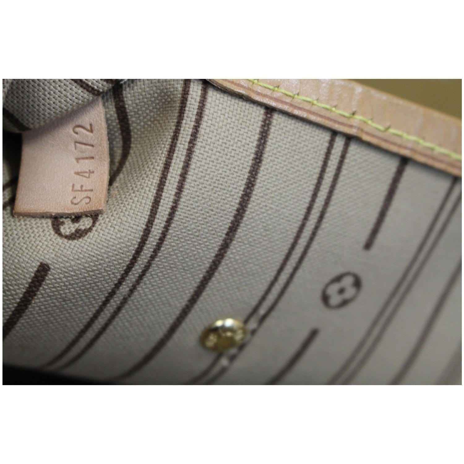 Date Code & Stamp] Louis Vuitton Neverfull Pochette Monogram