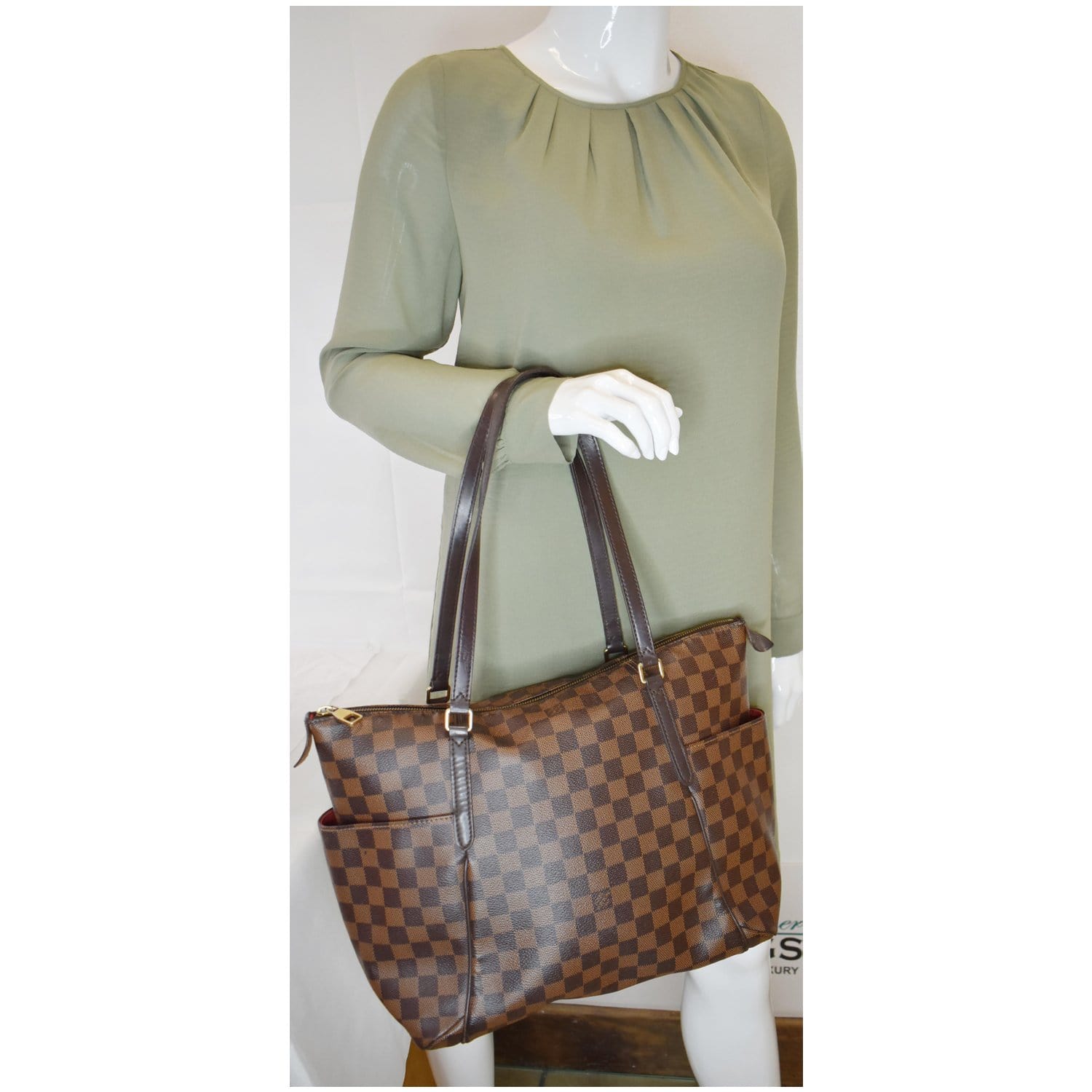 Louis Vuitton, Bags, Alma Pm Damier 6 Mm Leather Strap
