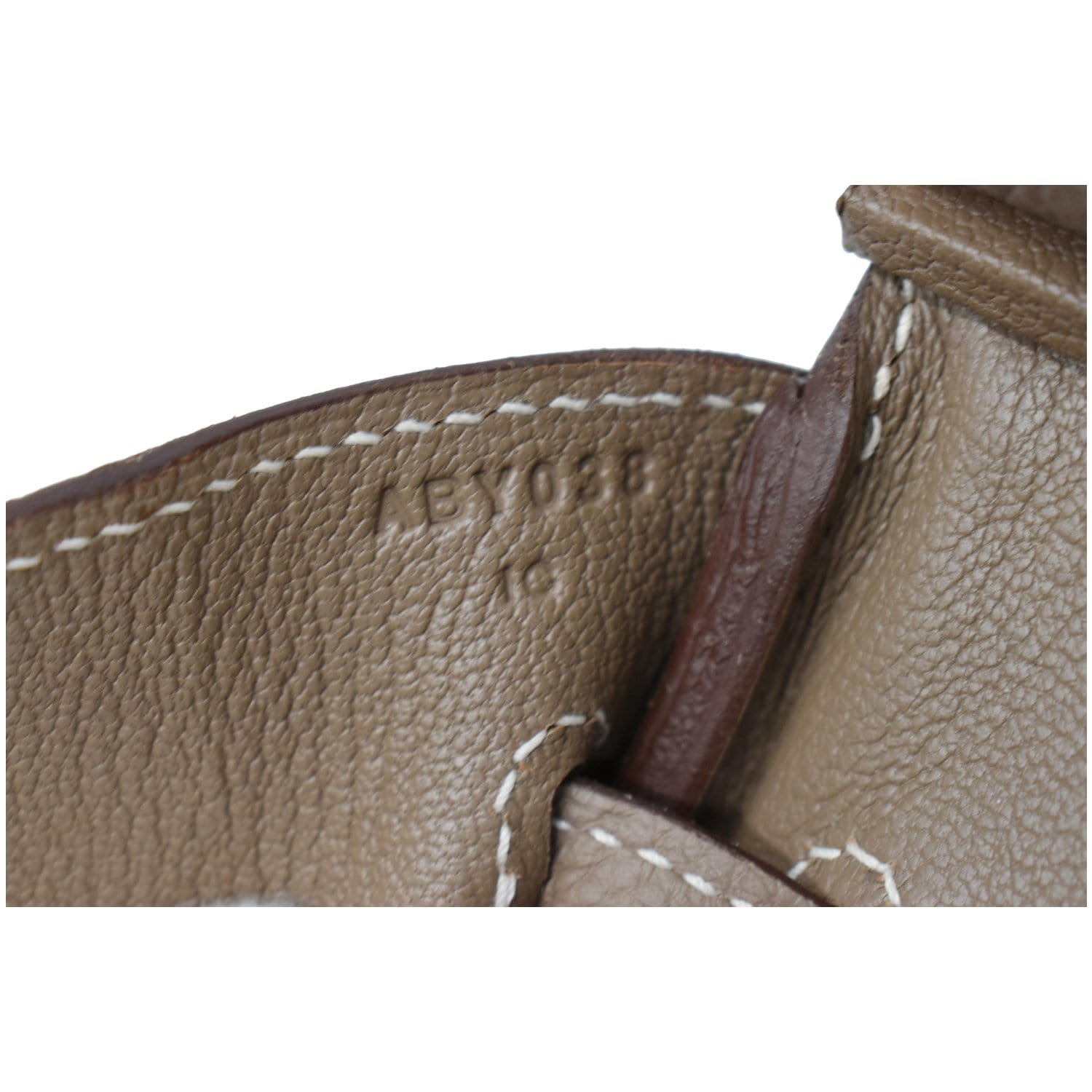 Hermès Birkin 25 cm Handbag in Grey Togo Leather