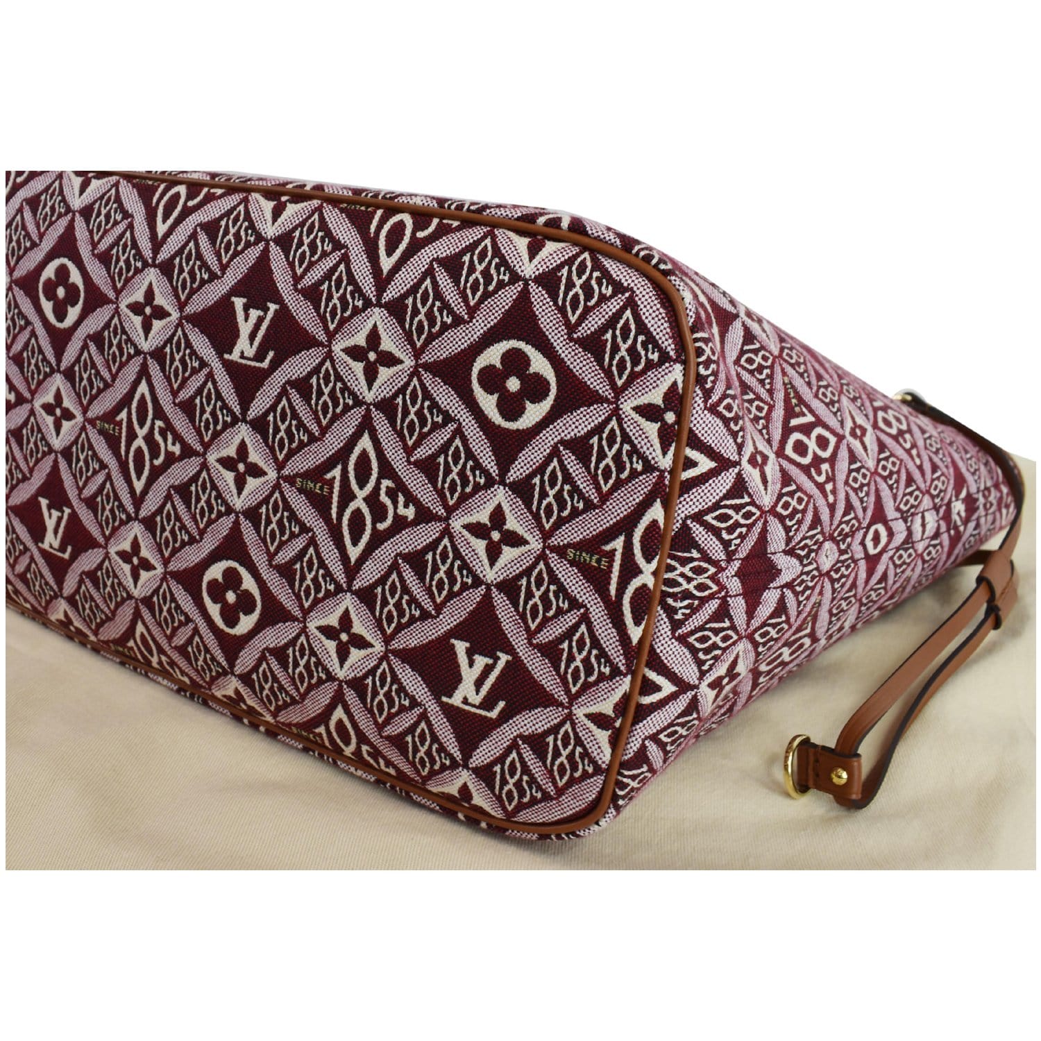 Louis Vuitton Bordeaux Monogram Since 1854 Jacquard Neverfull MM Gold  Hardware Available For Immediate Sale At Sotheby's