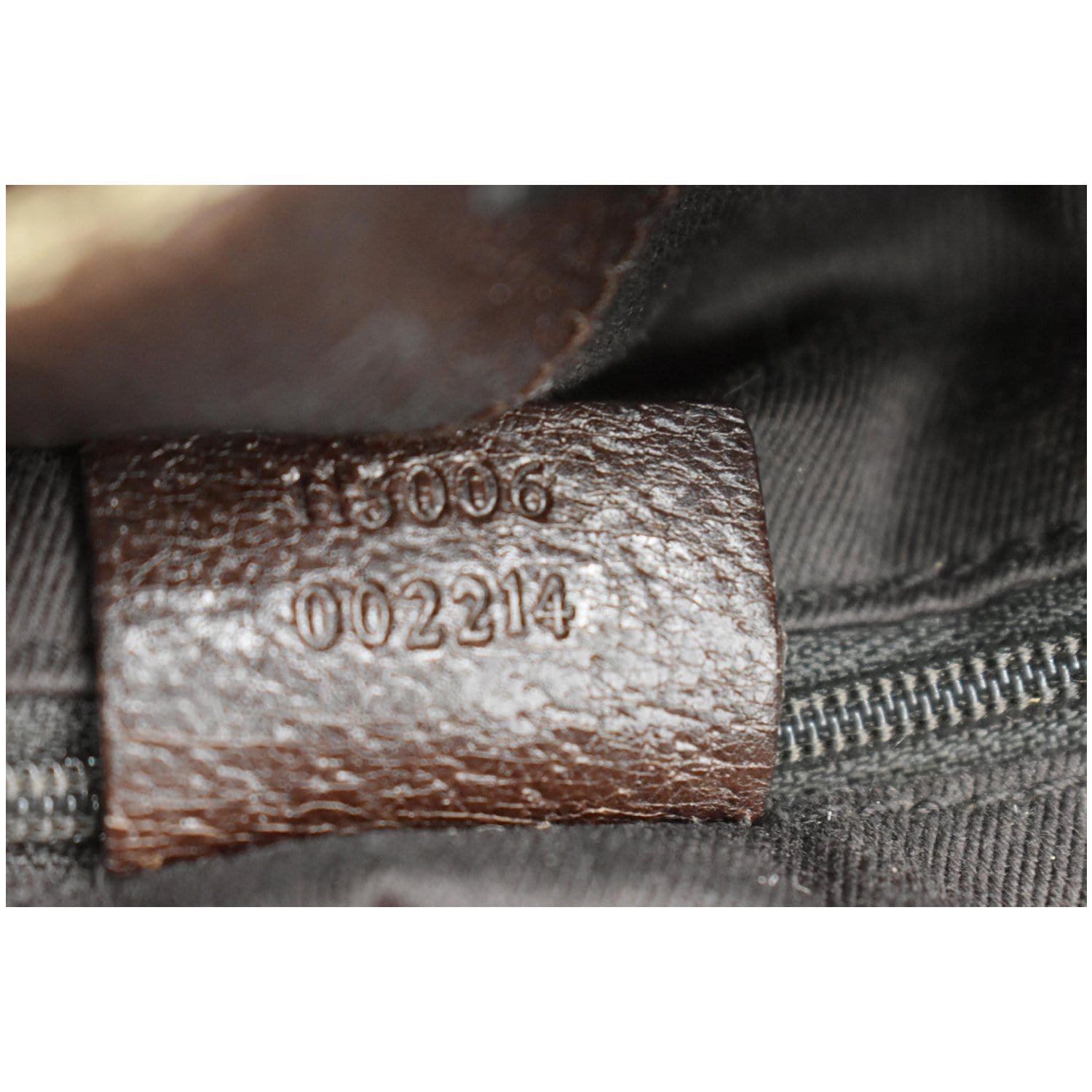 Gucci Brown Monogram GG Canvas Drawstring Backpack Silver Hardware