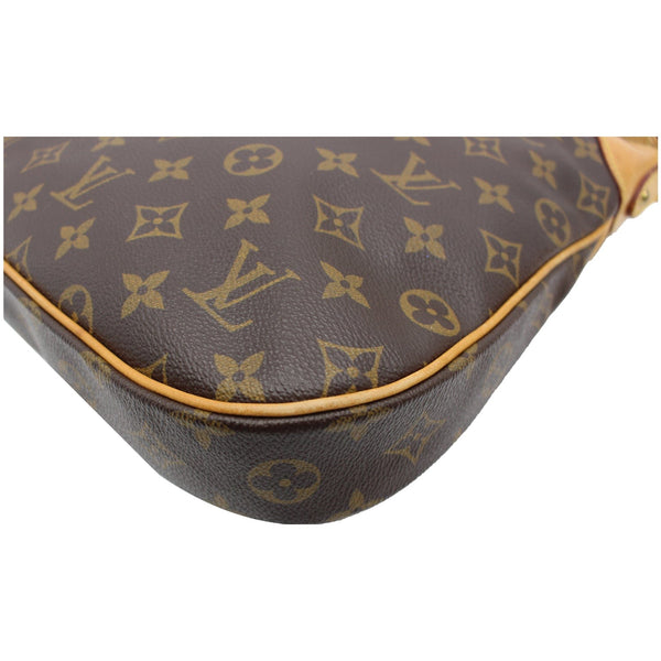 LOUIS VUITTON Odeon PM Monogram Canvas Crossbody Bag Brown