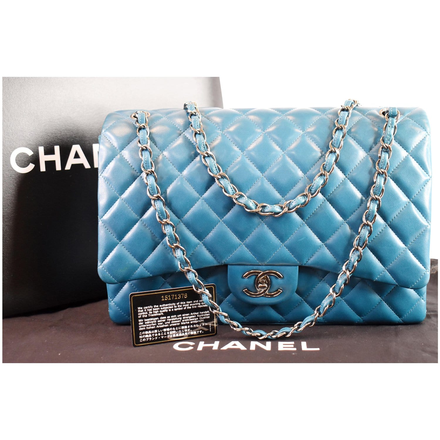 Túi Xách Chanel Maxi Super Màu Đen Đẹp