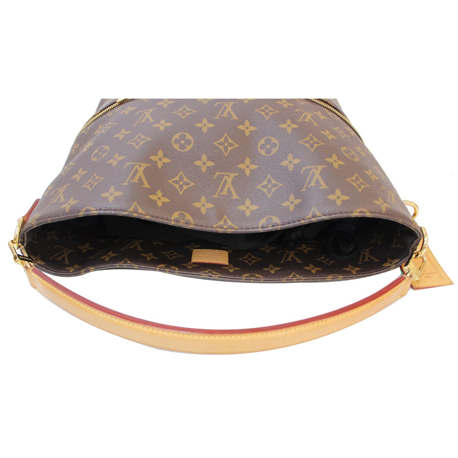 Louis Vuitton Monogram Canvas Melie Tote Shoulder Bag Brown Cloth  ref.998761 - Joli Closet