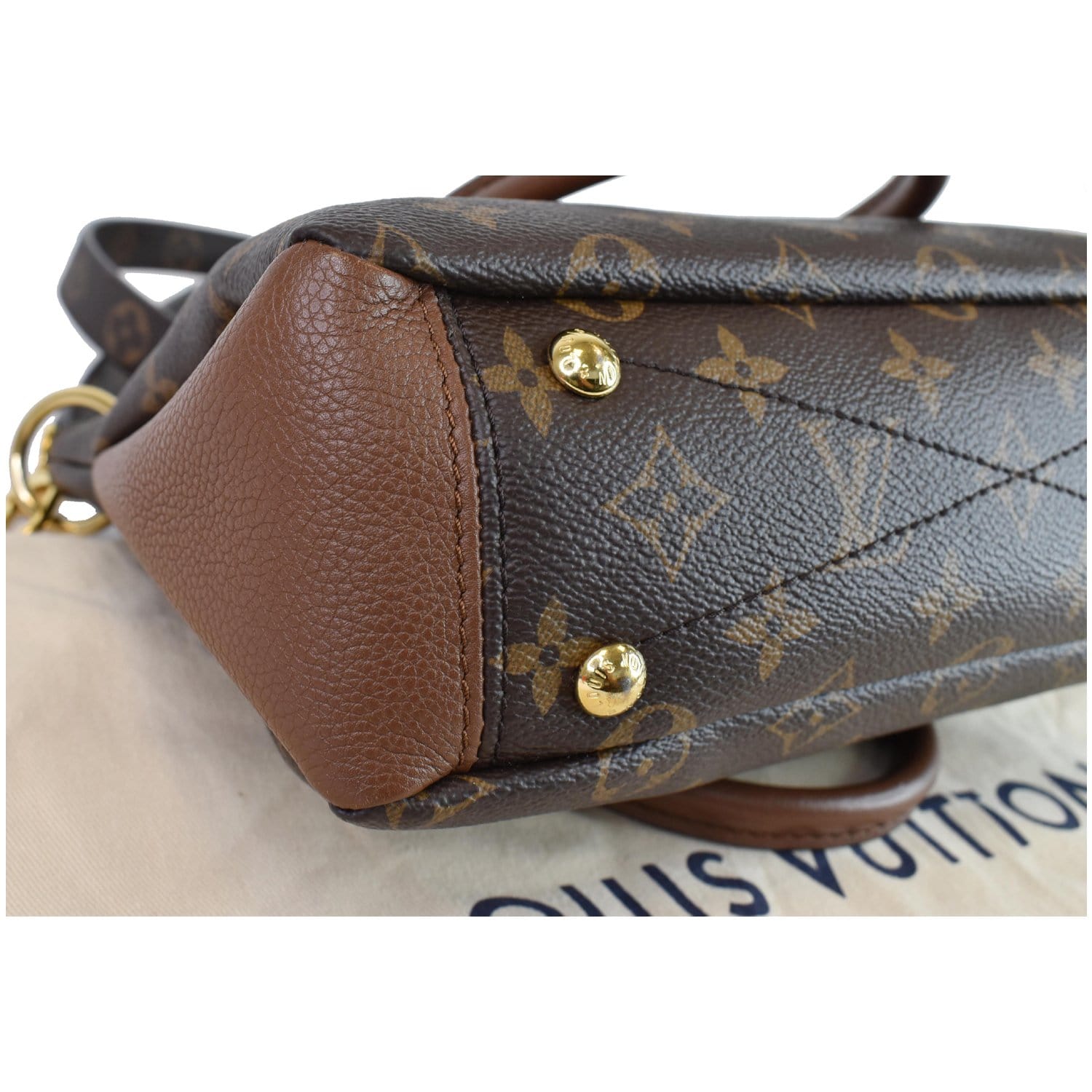 Louis Vuitton, Bags, Beautifulauthentic Lv Pallas Bb Hand Bag Shoulder  Bag Monogram Brown